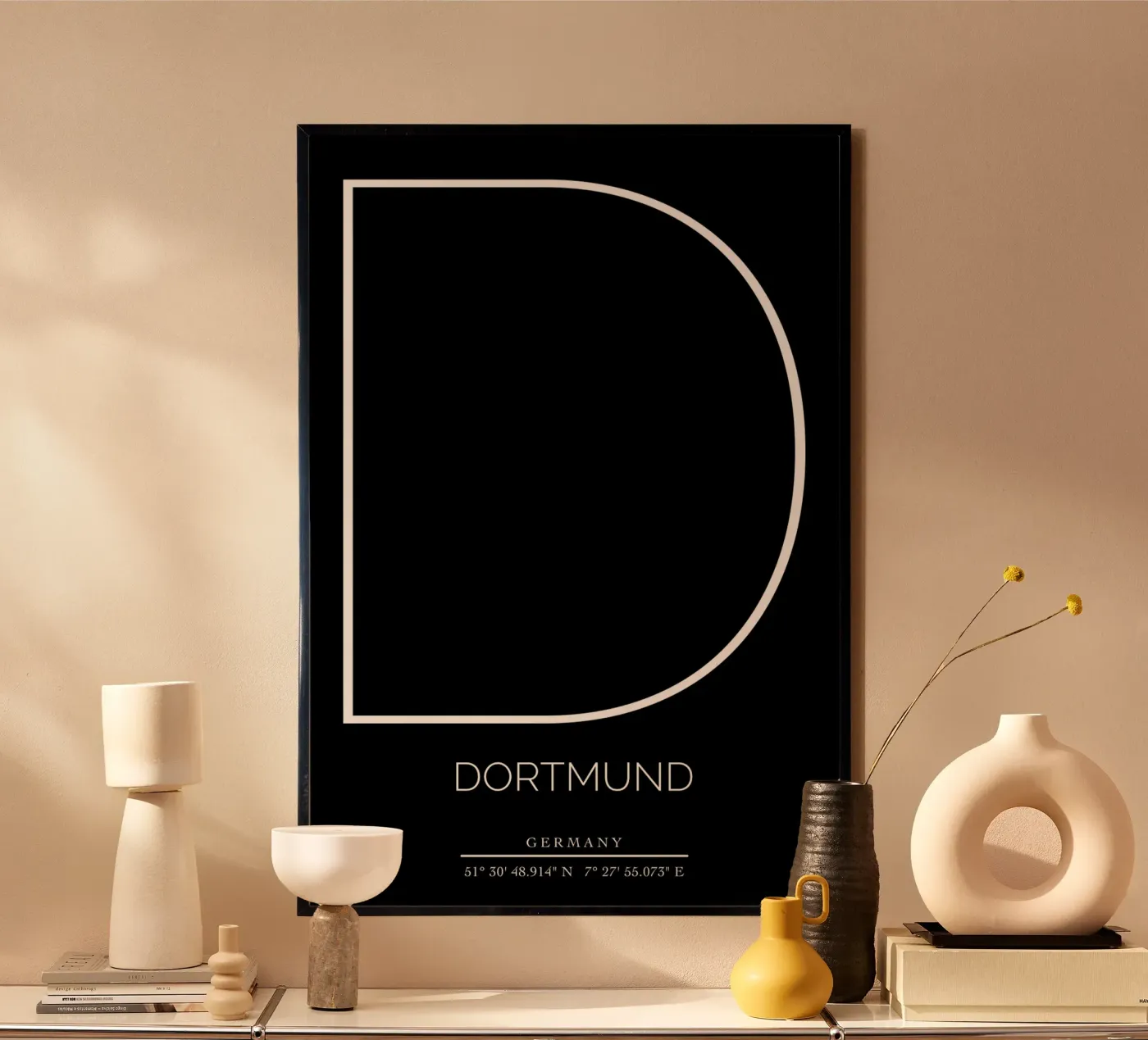 DORTMUND - black poster da CityLights