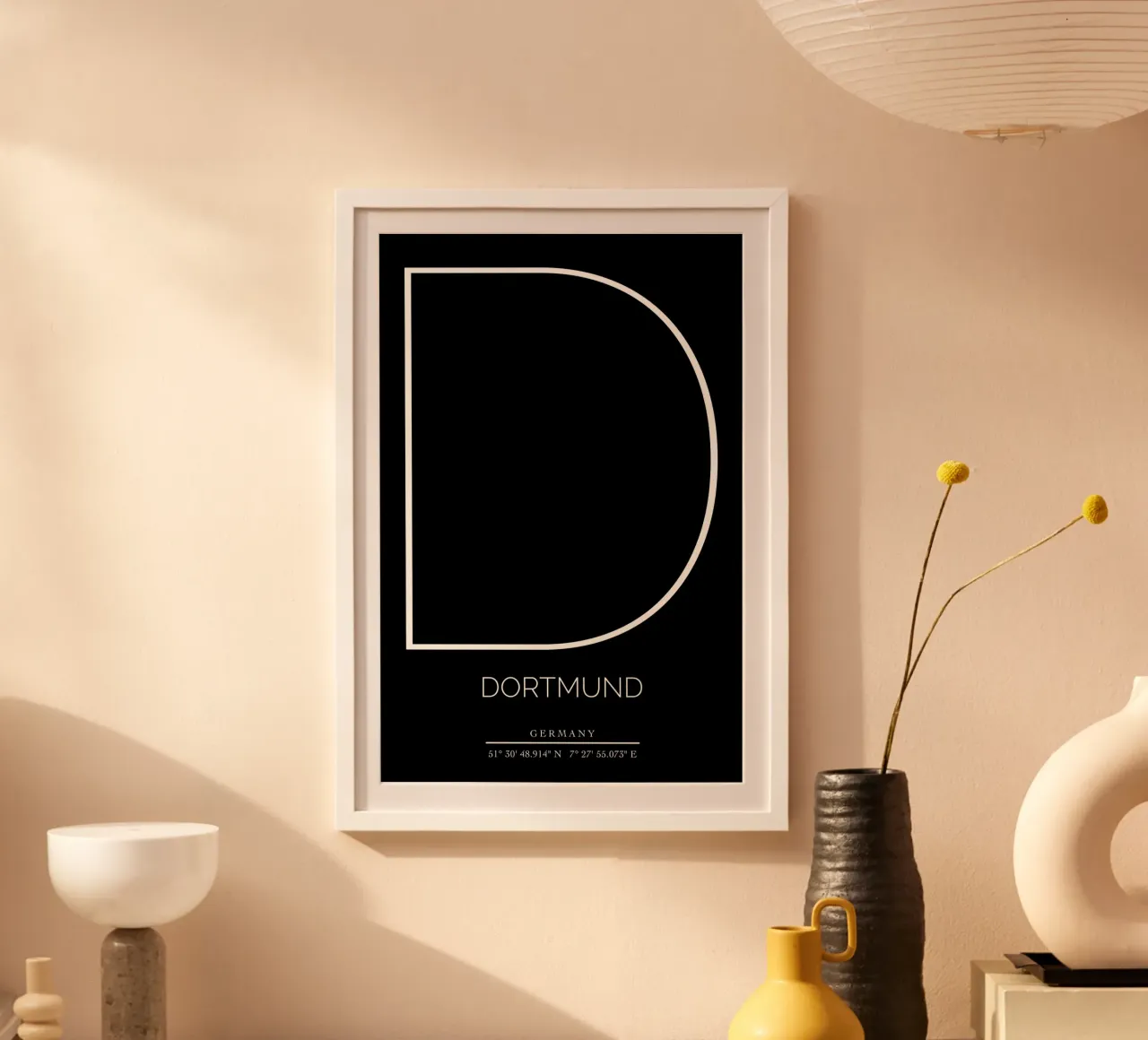 DORTMUND - black poster da CityLights