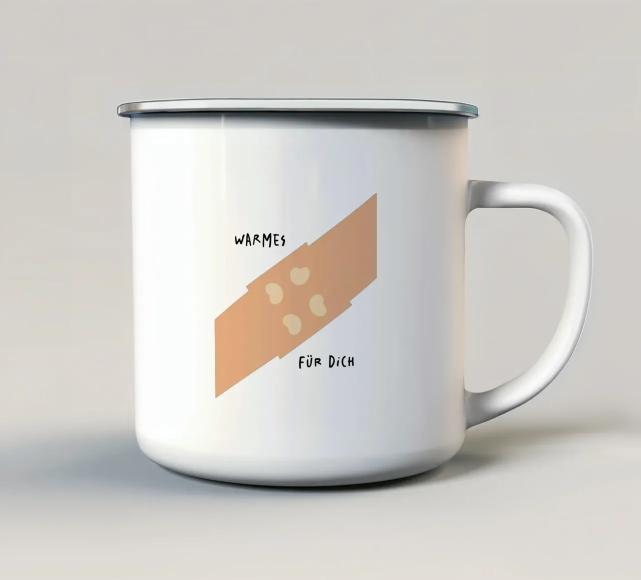 warmes Pflaster für dich tazza in smalto da FRICKE DESIGN