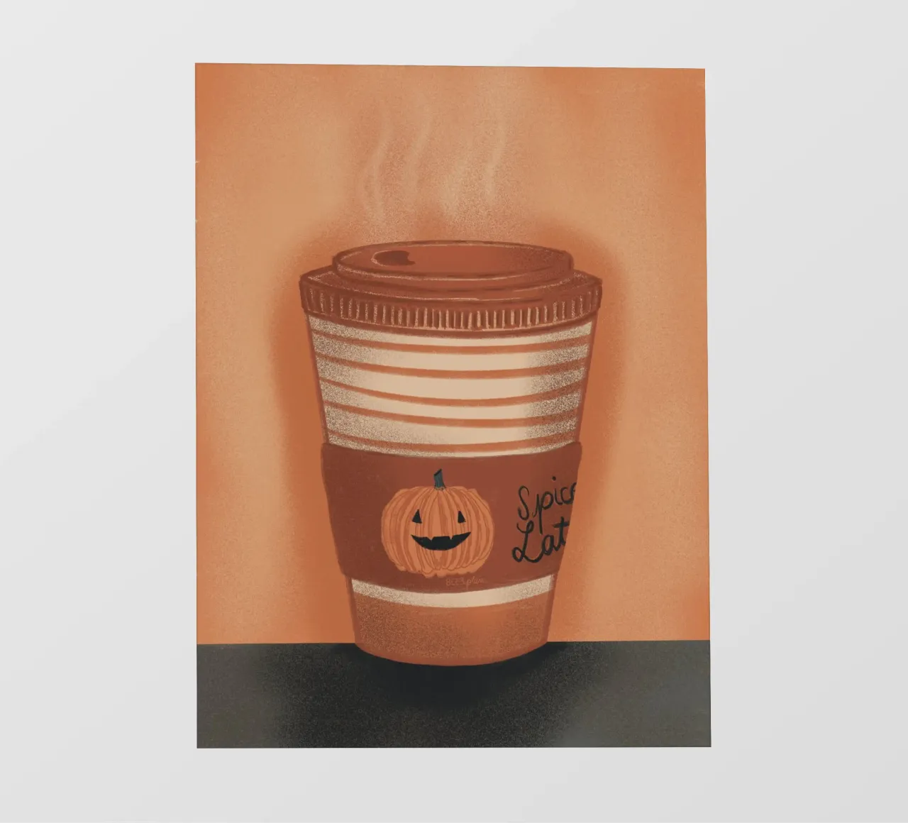Kürbiskaffee telo in pvc da Beeeplan