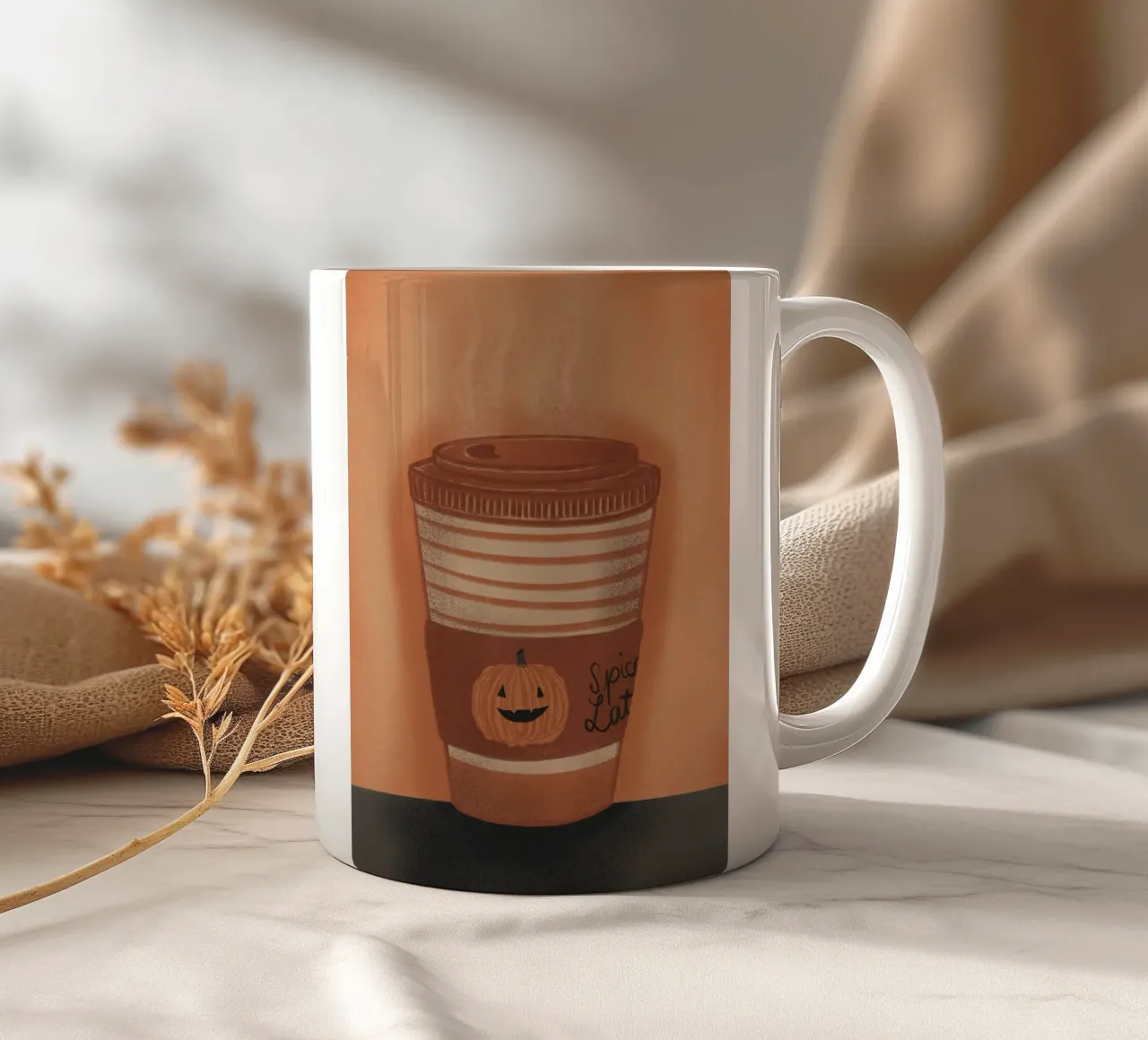 Kürbiskaffee tazza in ceramica da Beeeplan