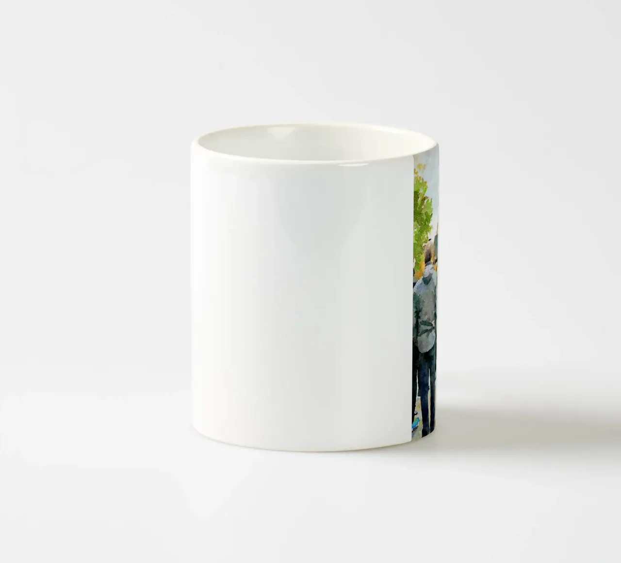 A Parigi tazza in ceramica da Massimo Frascogna