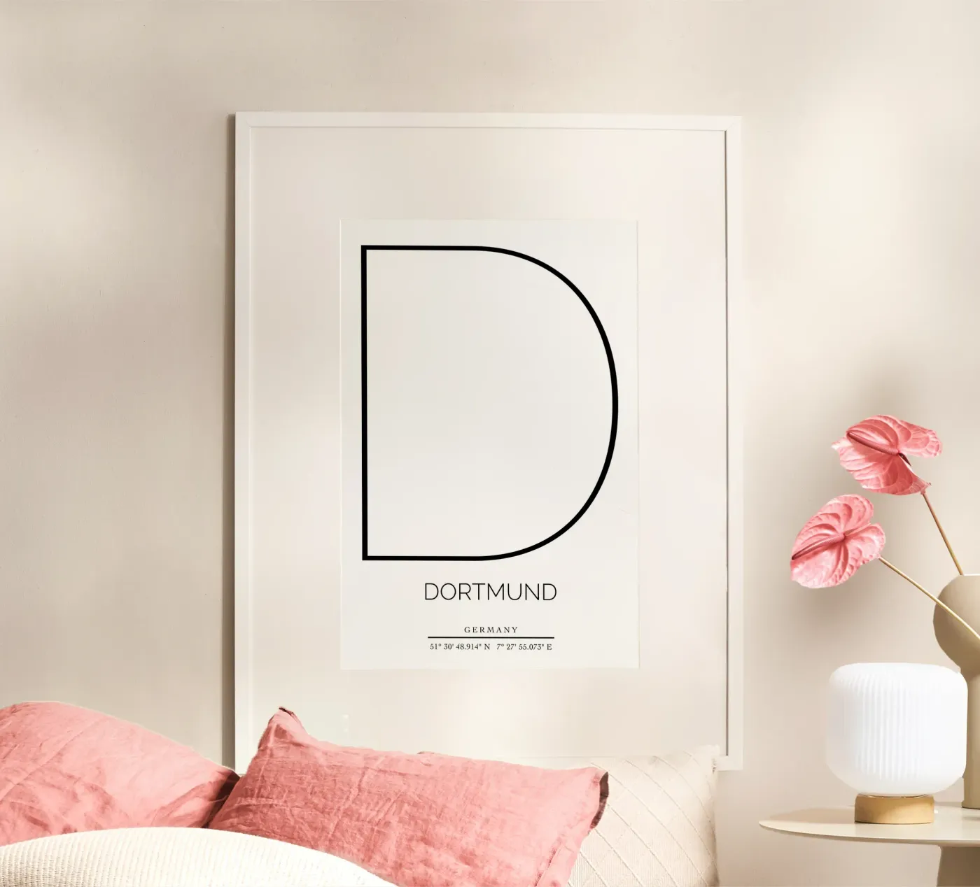 DORTMUND - white poster da CityLights