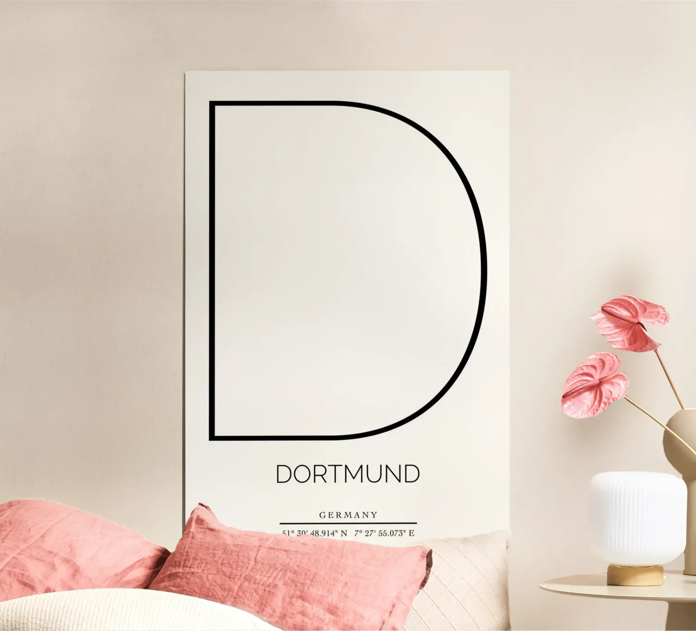 DORTMUND -  white poster da CityLights