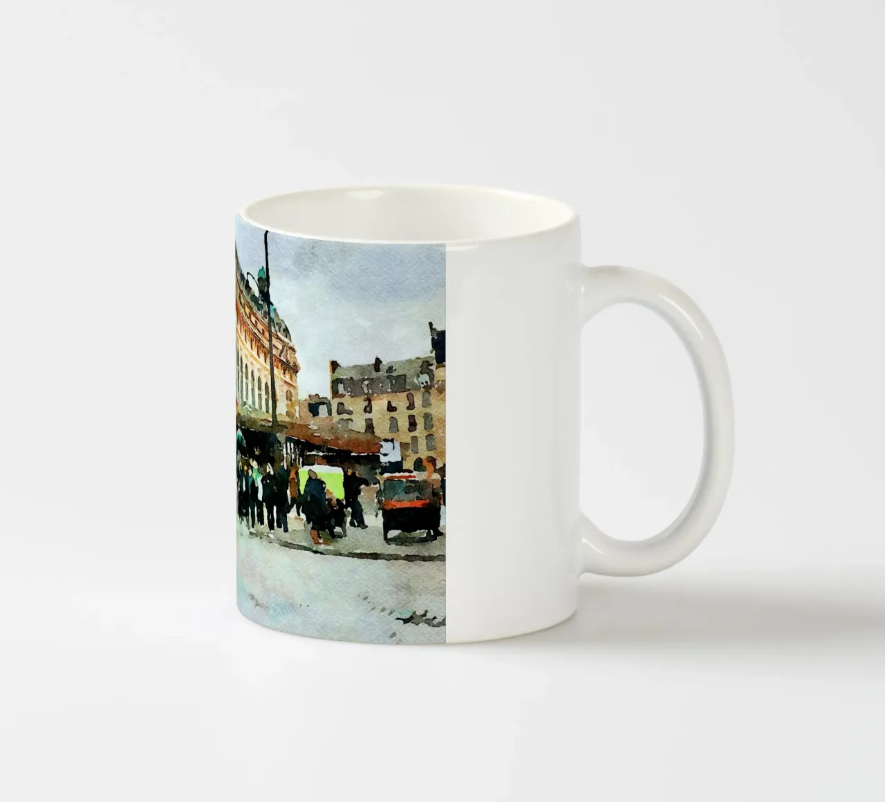 A Parigi tazza in ceramica da Massimo Frascogna