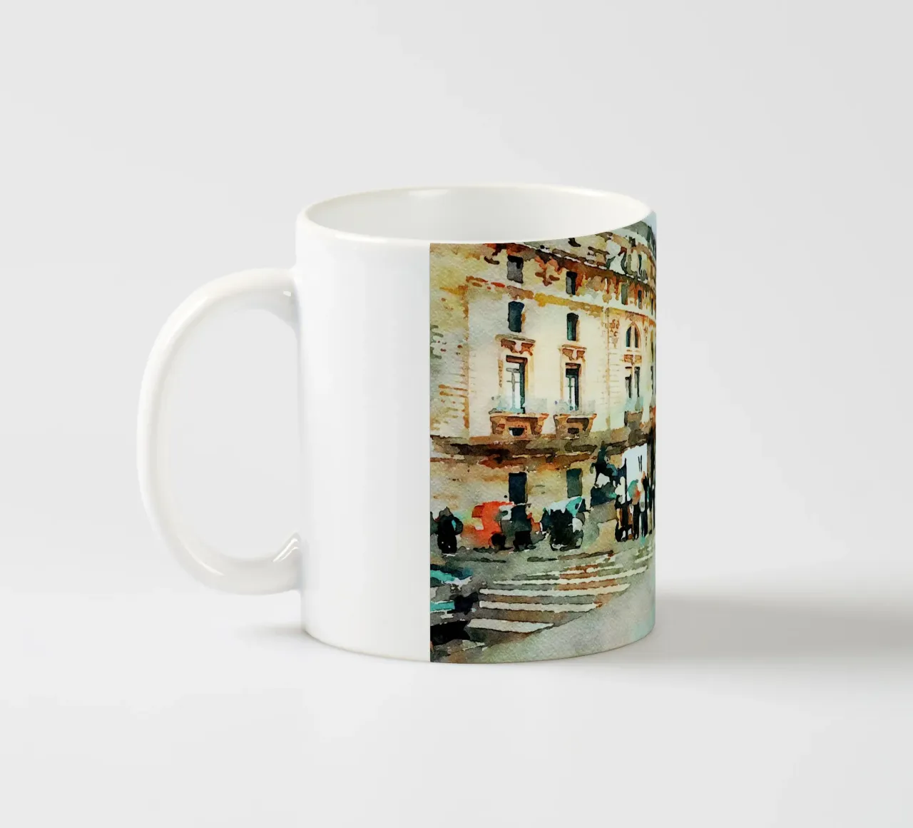 A Parigi tazza in ceramica da Massimo Frascogna