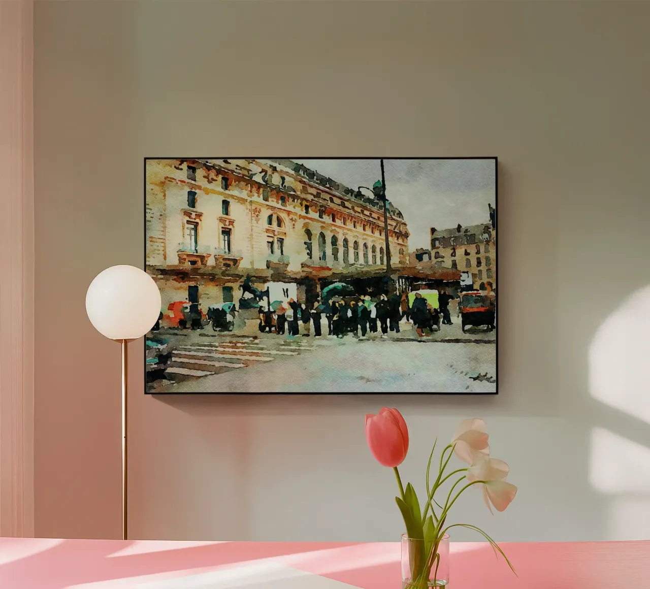 A Parigi plexiglass da Massimo Frascogna