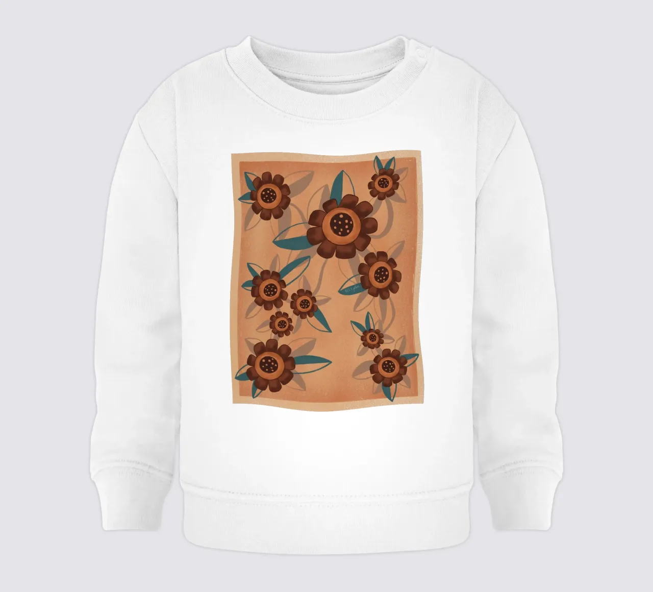Flores y flores felpa neonato da Beeeplan