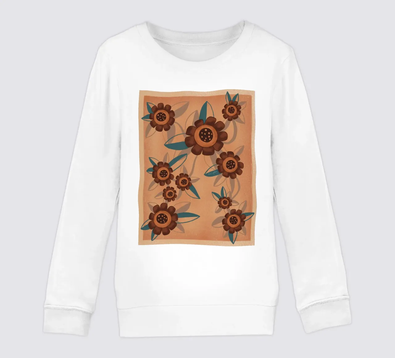 Flores y flores felpa bambino da Beeeplan