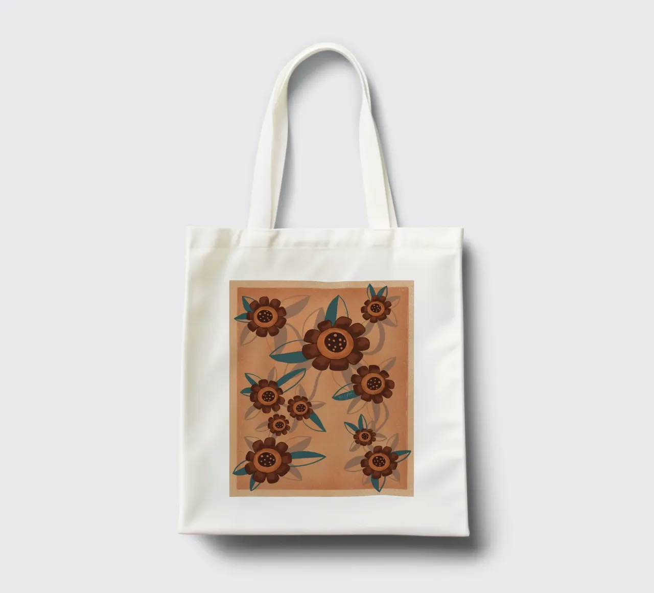 Flores y flores borsa in juta da Beeeplan