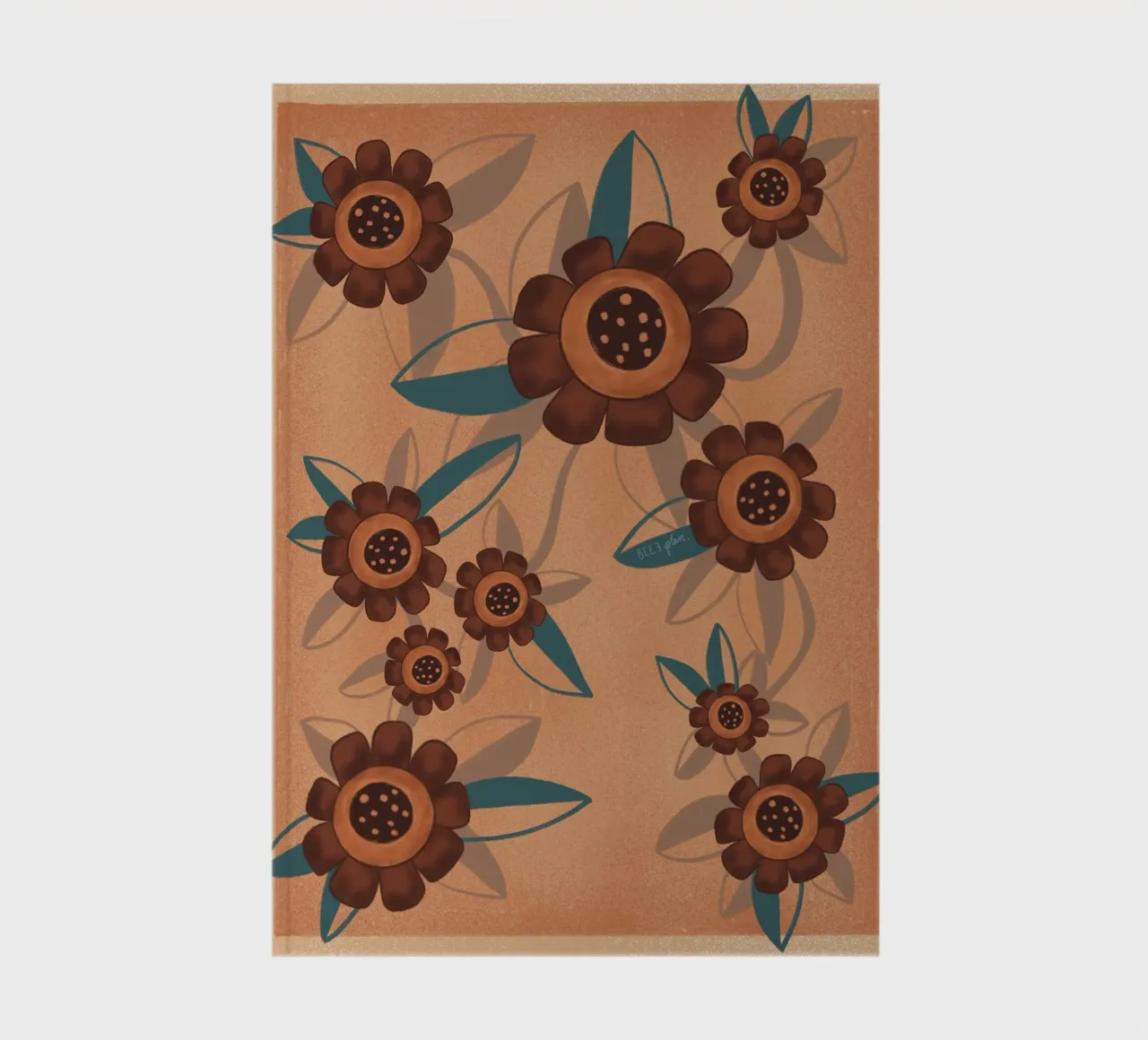 Flores y flores notebook by Beeeplan