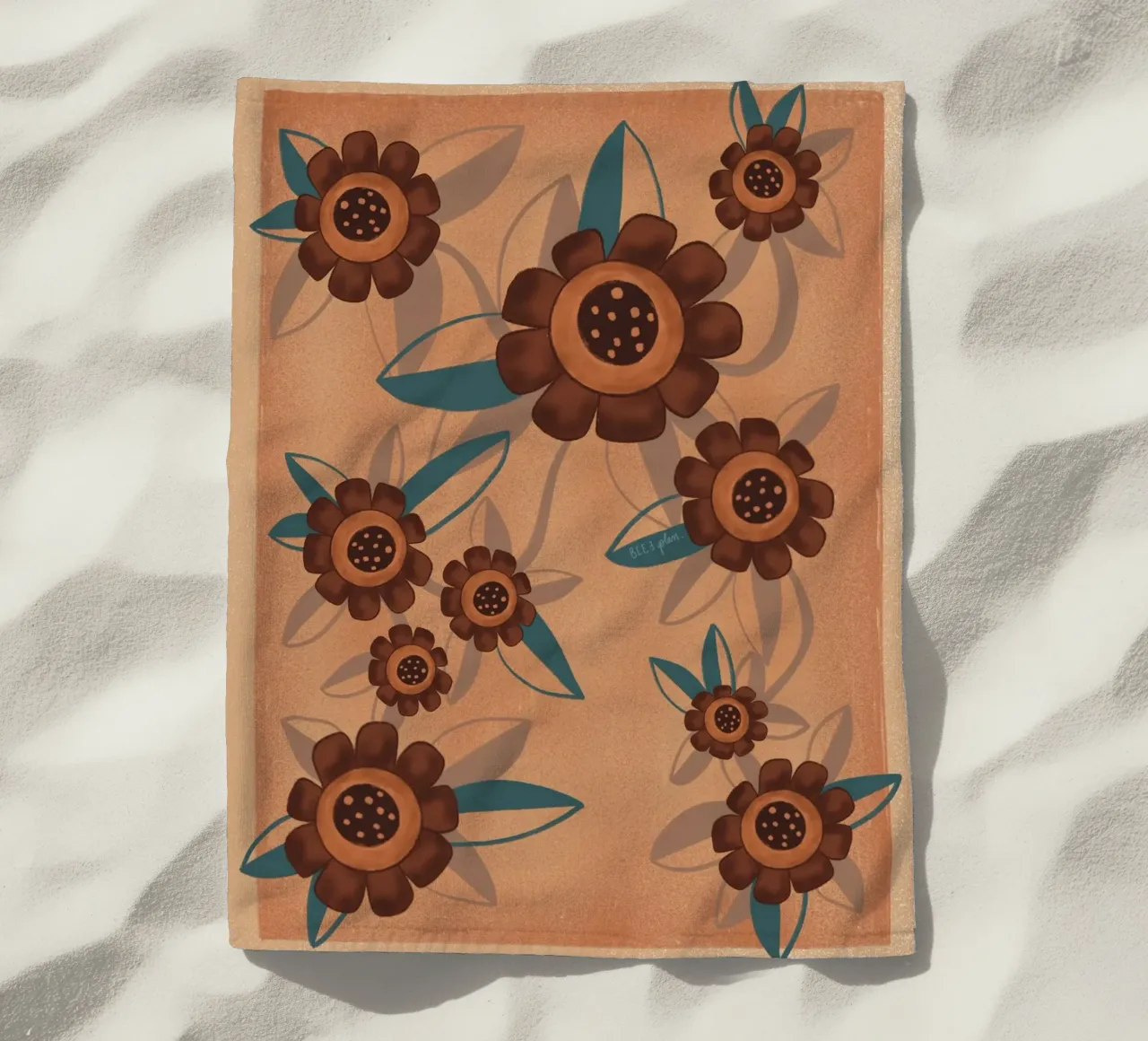 Flores y flores telo mare da Beeeplan