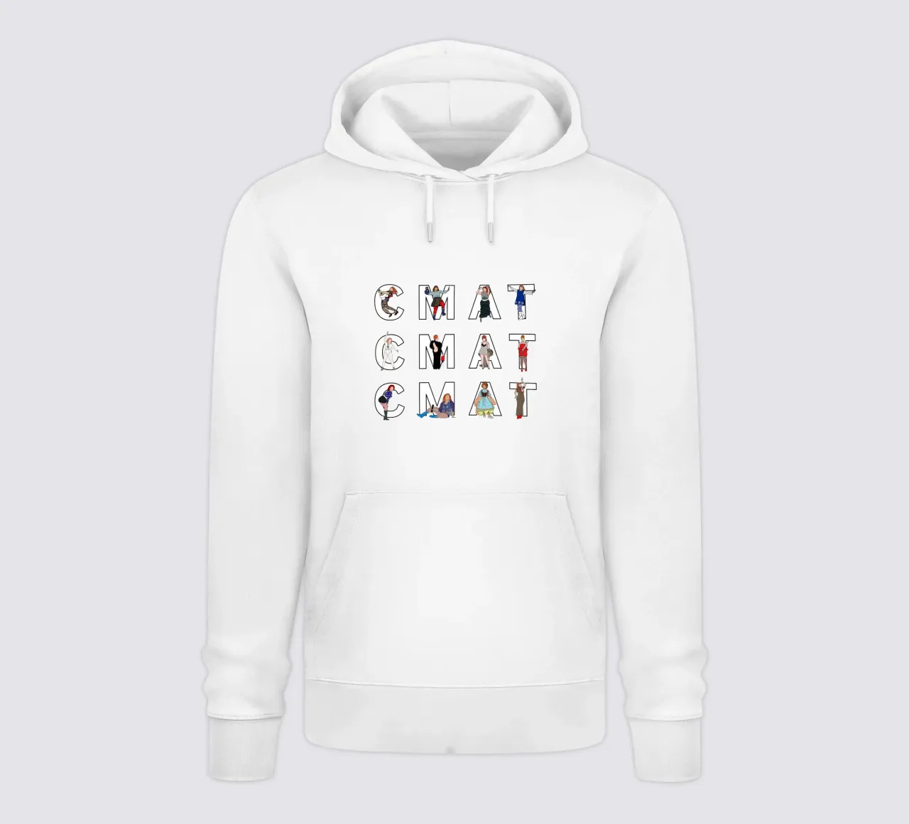 The Many Styles of CMAT felpa con cappuccio da Melty Shirts