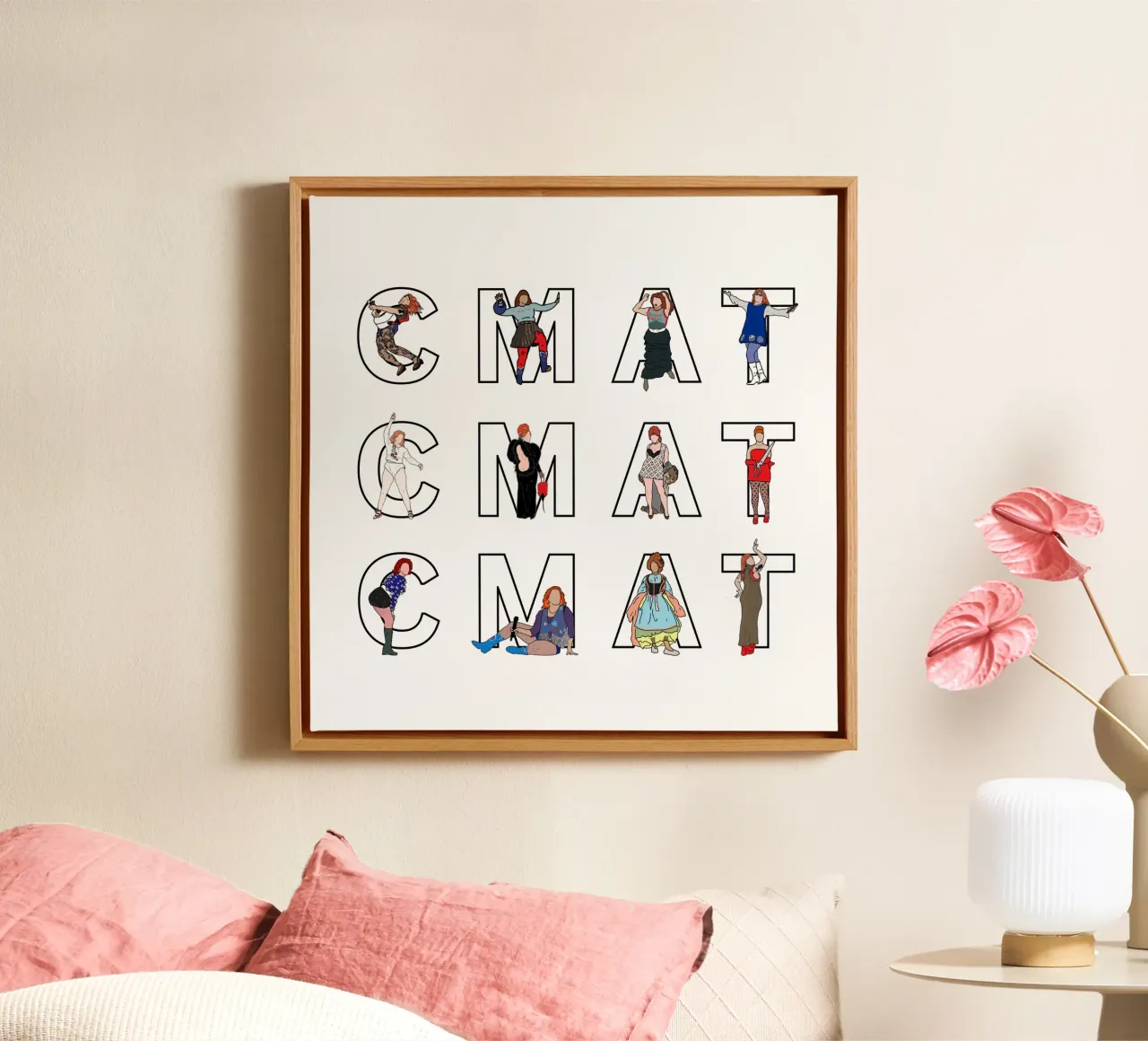 The Many Styles of CMAT tela da Melty Shirts