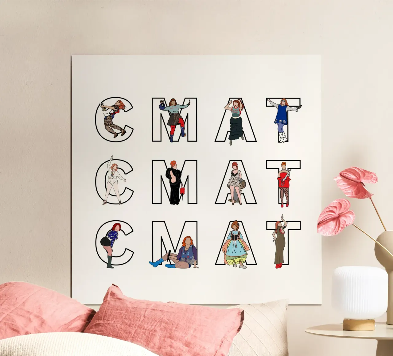 The Many Styles of CMAT carta hahnemühle da Melty Shirts