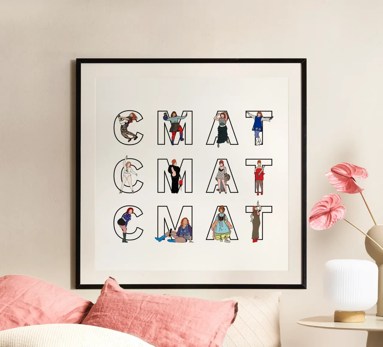 The Many Styles of CMAT carta hahnemühle da Melty Shirts