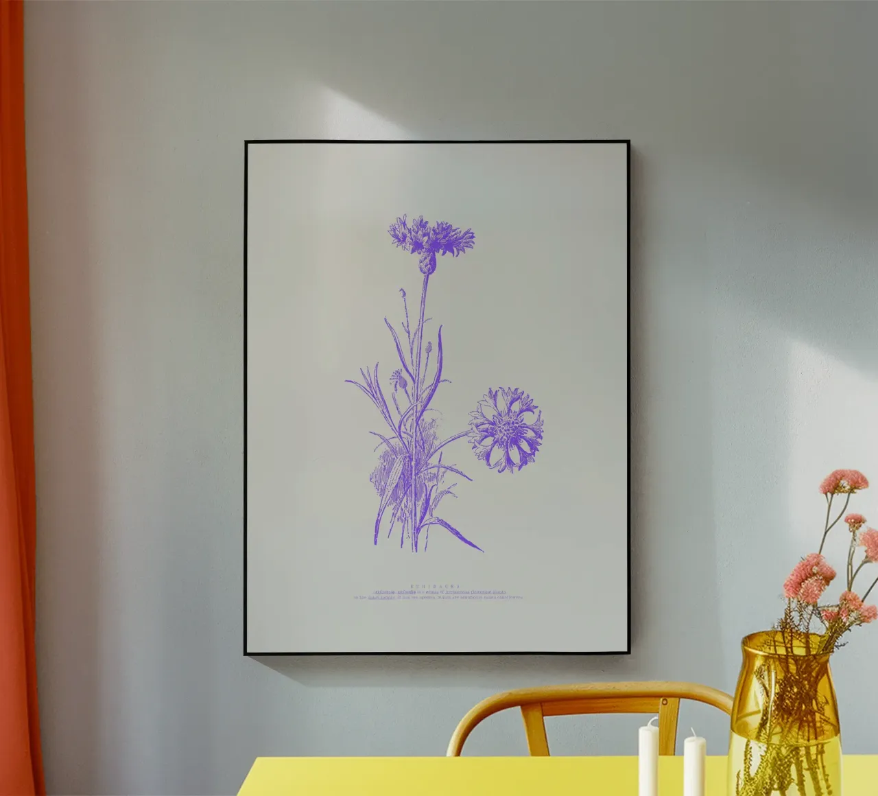 Echinacea plexiglass da PurePeachStudio