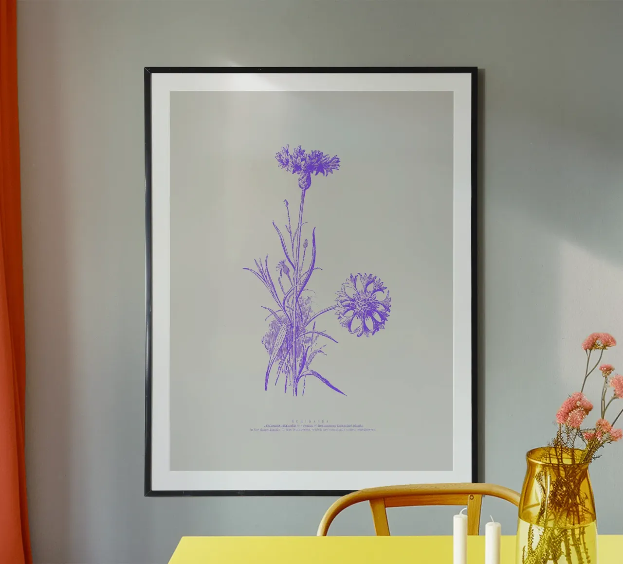 Echinacea poster da PurePeachStudio