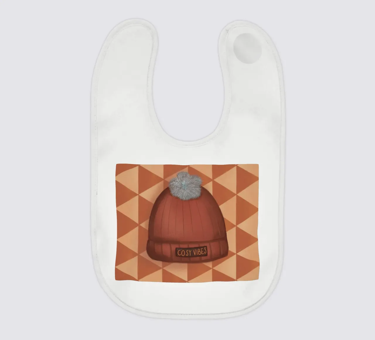 Cosy vibes baby slabbetje van Beeeplan