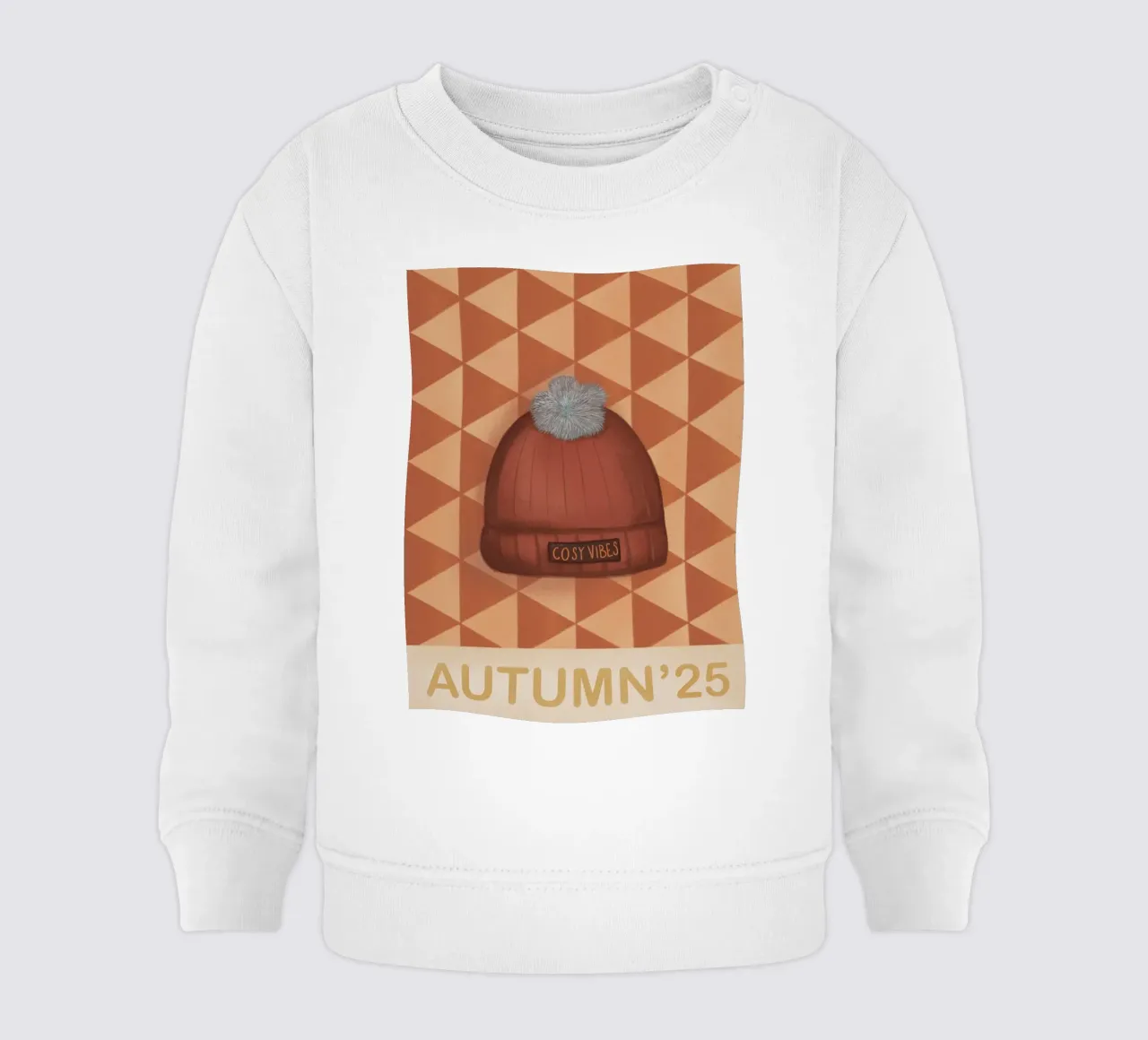 Cosy vibes baby sweatshirt by Beeeplan