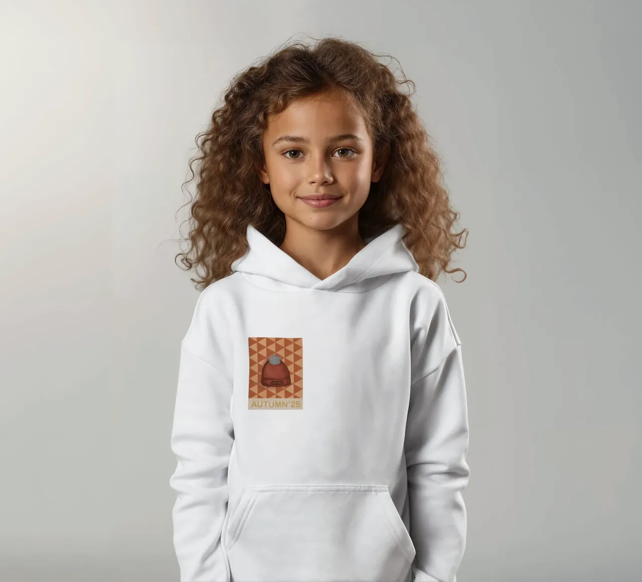 Cosy vibes felpa bambino con cappuccio da Beeeplan
