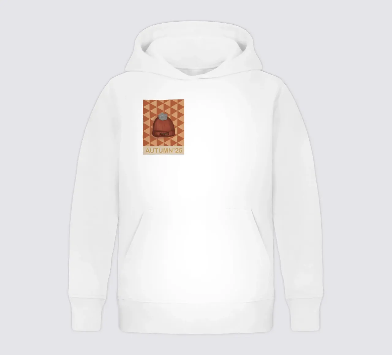 Cosy vibes felpa bambino con cappuccio da Beeeplan