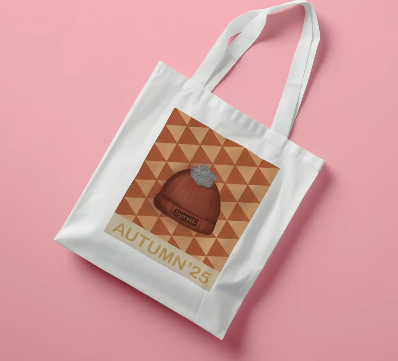 Cosy vibes borsa in juta da Beeeplan