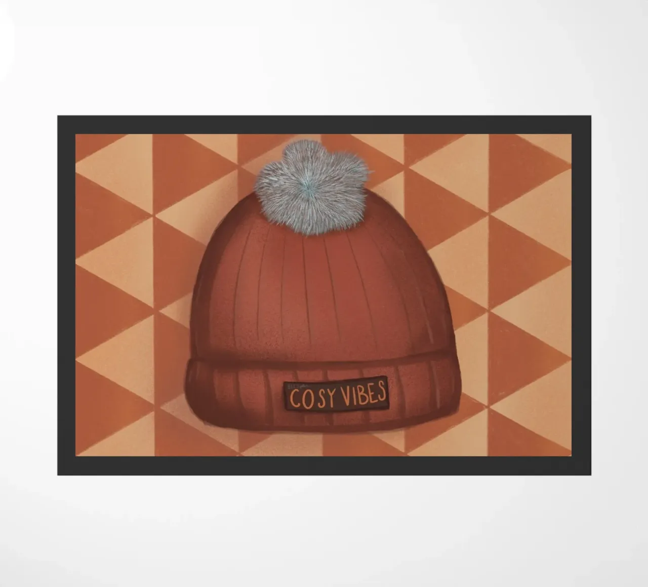 Cosy vibes doormat by Beeeplan