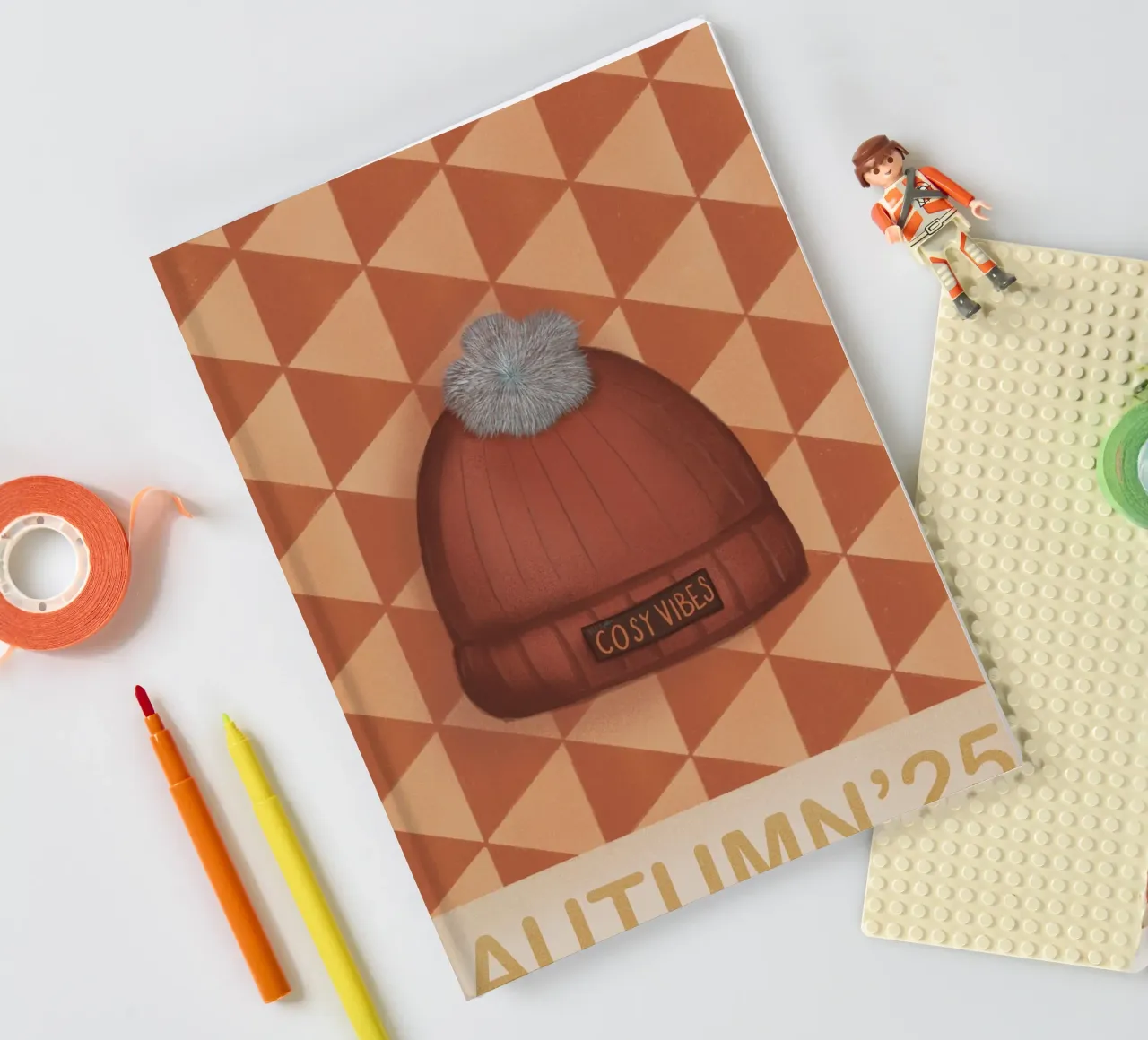 Cosy vibes notebook by Beeeplan