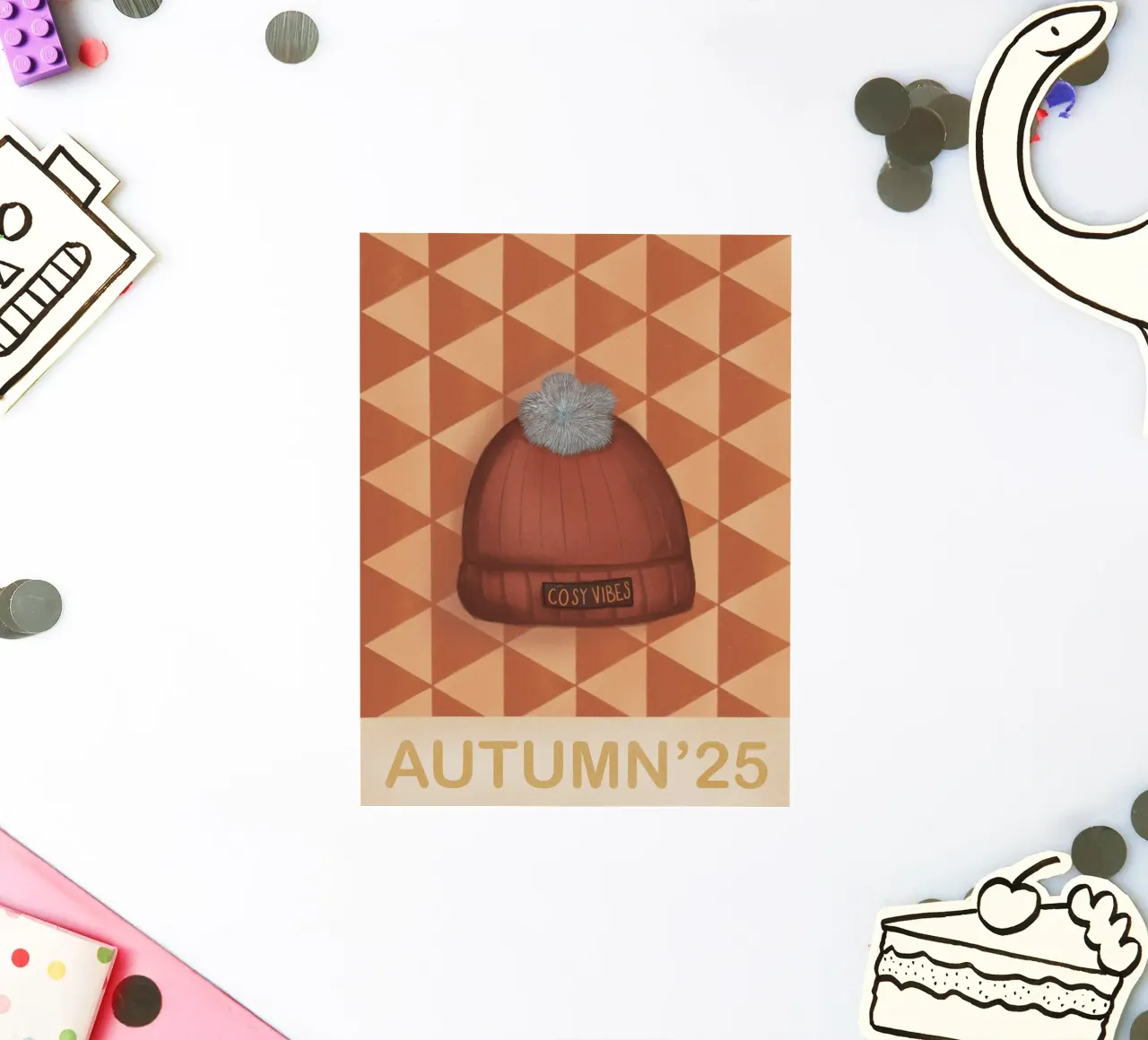 Cosy vibes adesivo da Beeeplan