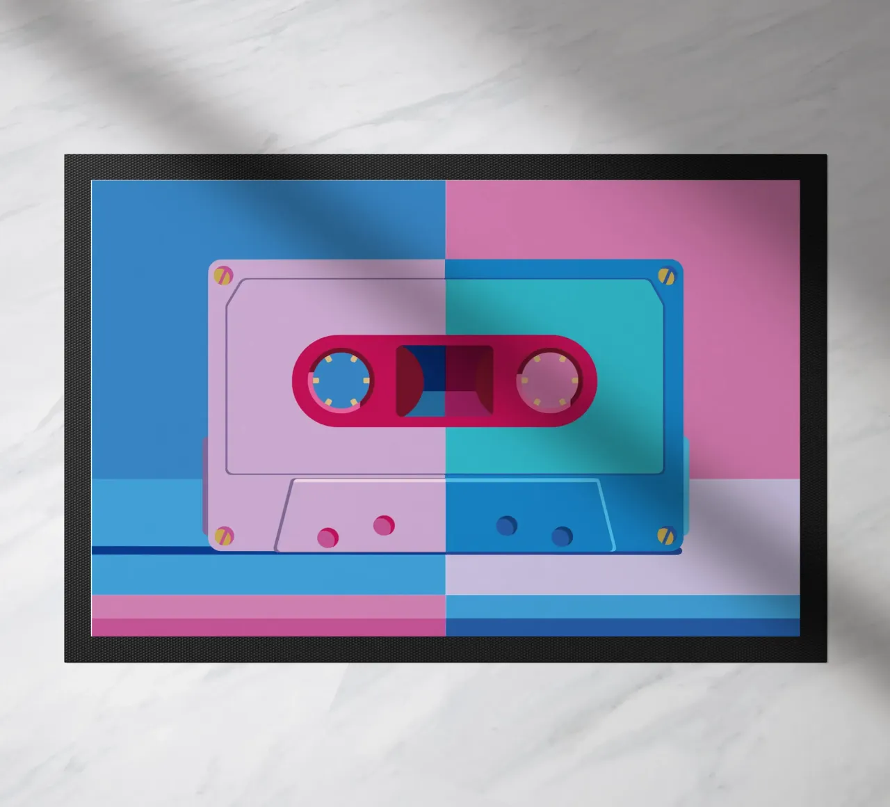 Musik Kassette Colorblocking zerbino da DARIA IVANOVNA