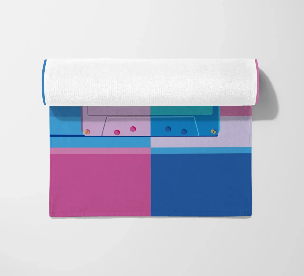 Musik Kassette Colorblocking telo mare da DARIA IVANOVNA
