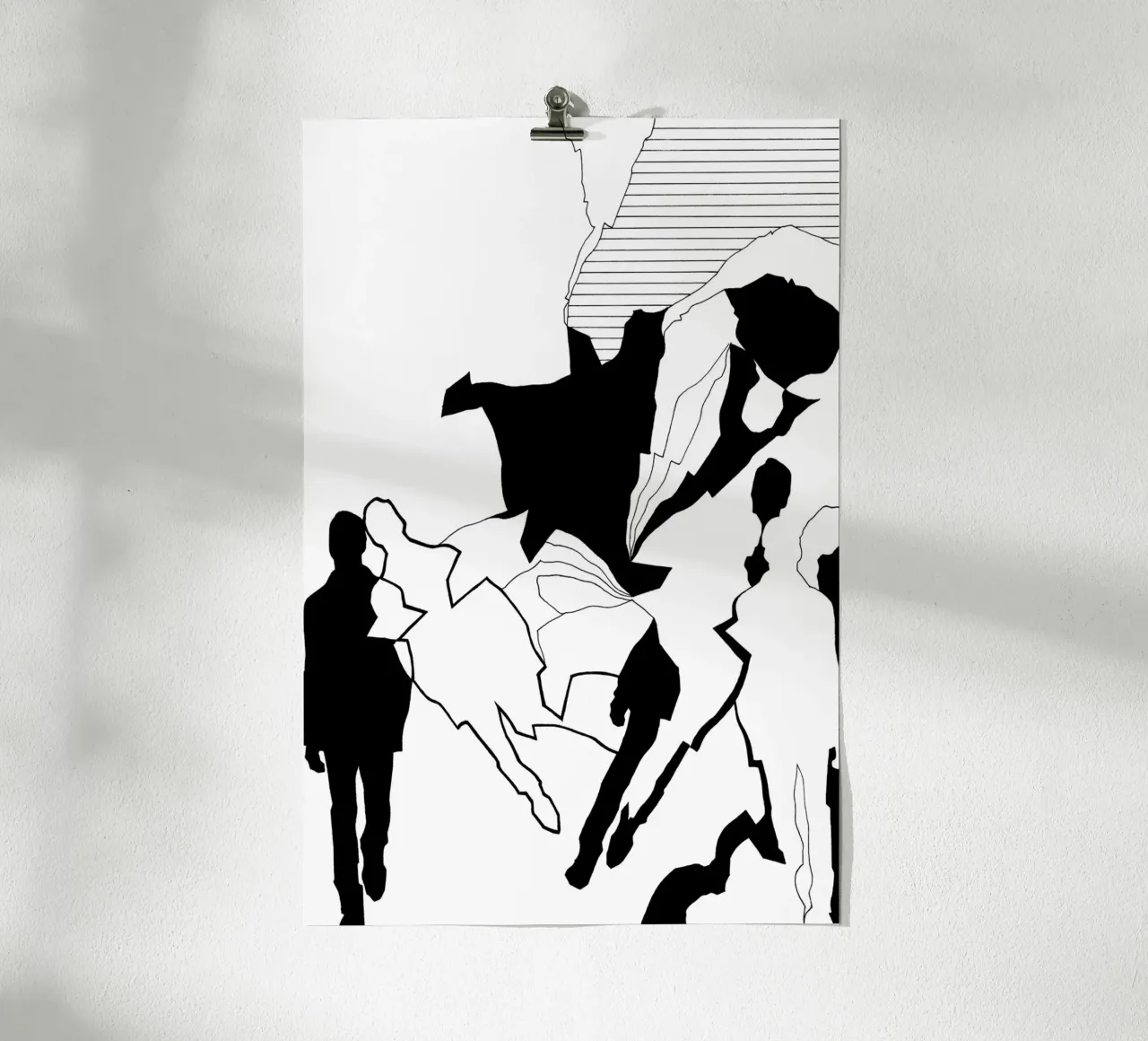 DISSOCIATION carta hahnemühle da Grey Aaren