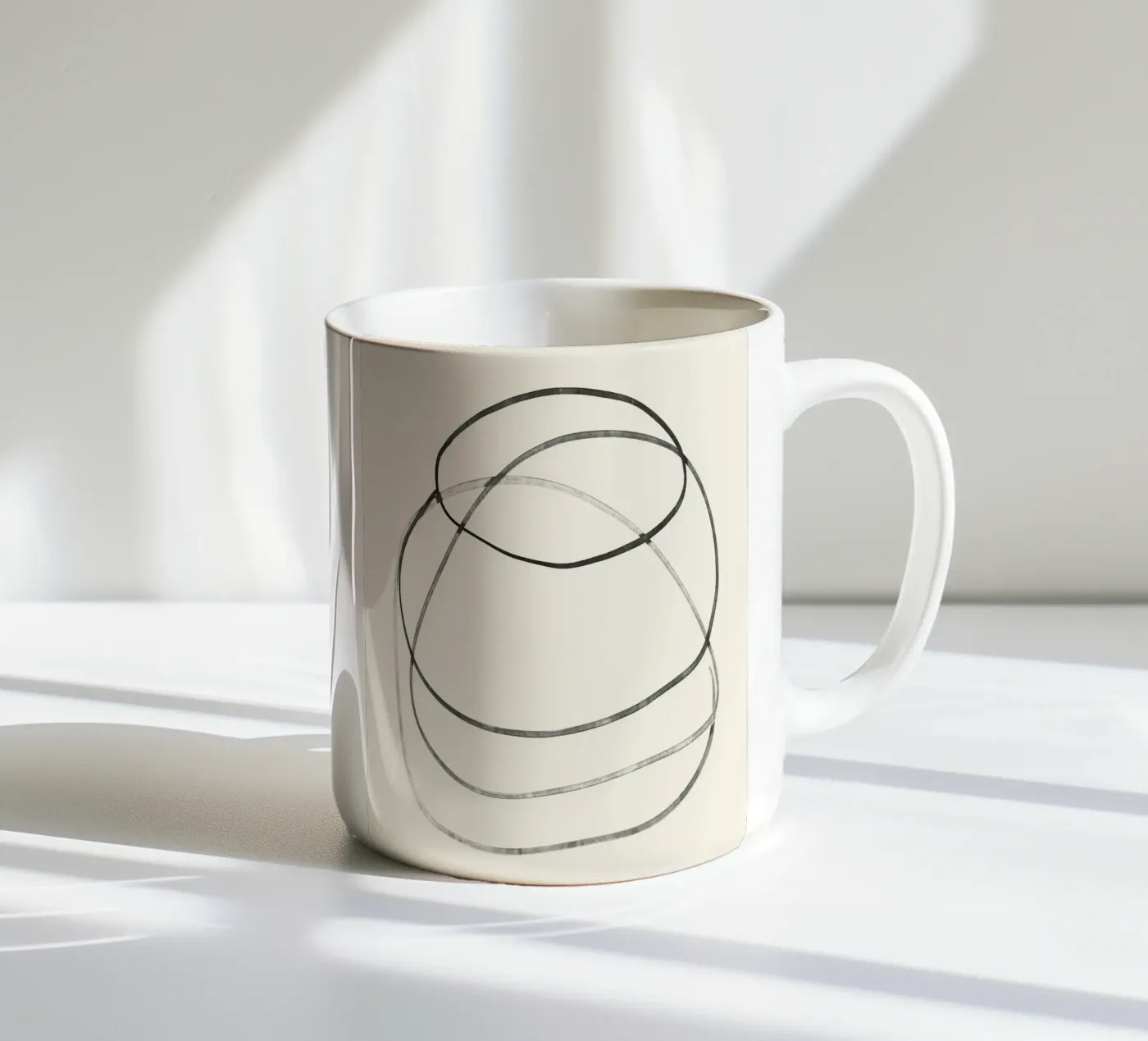 Trace ceramic mug by ThingDesign