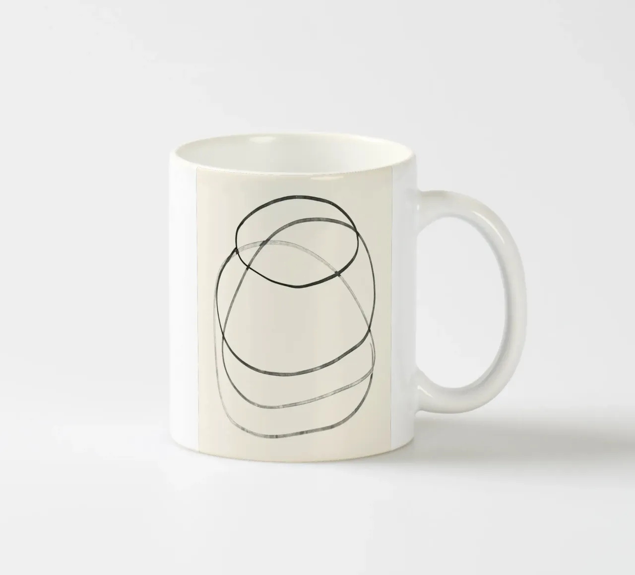 Traccia tazza in ceramica da ThingDesign