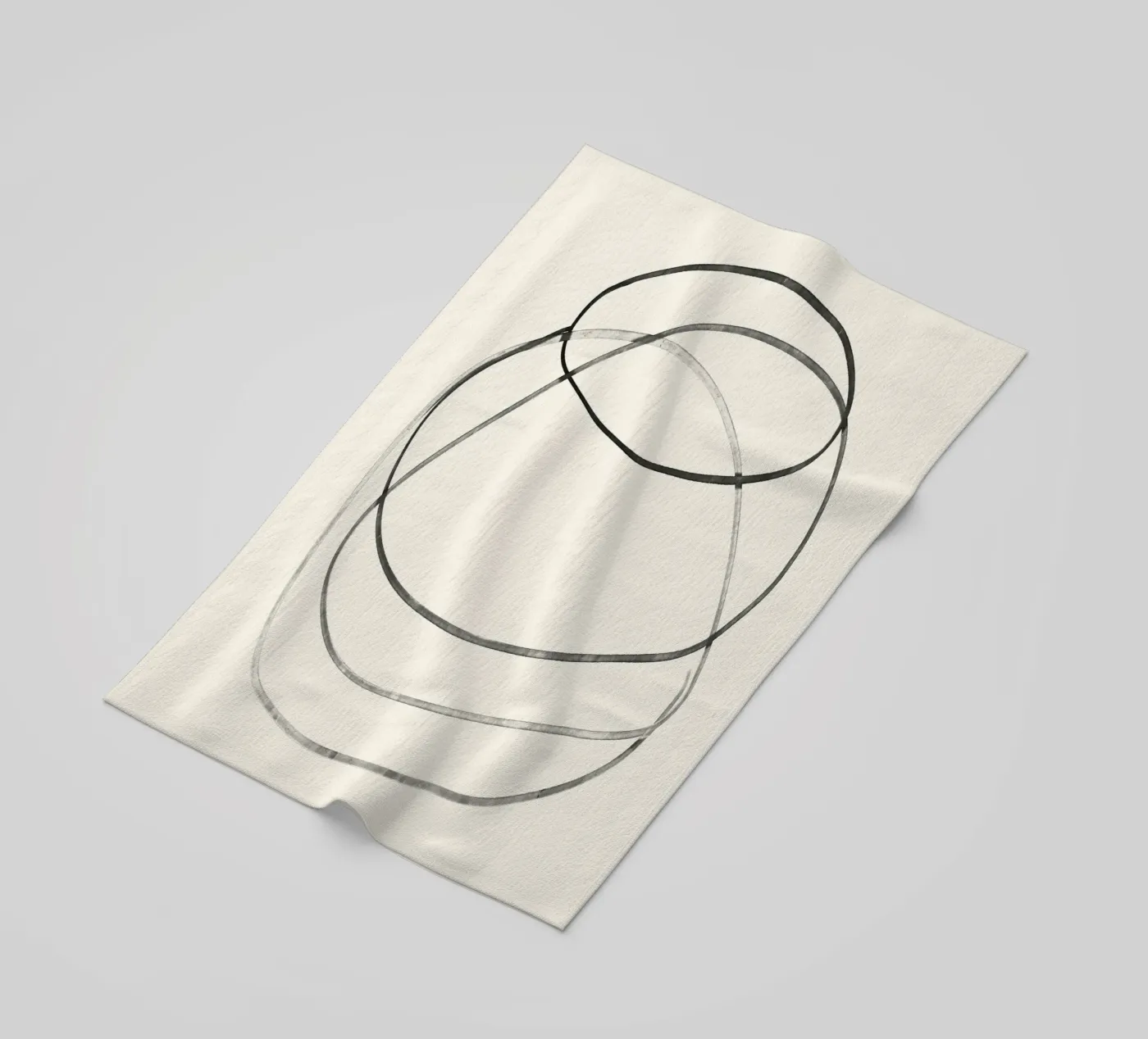 Trace strandhanddoek van ThingDesign
