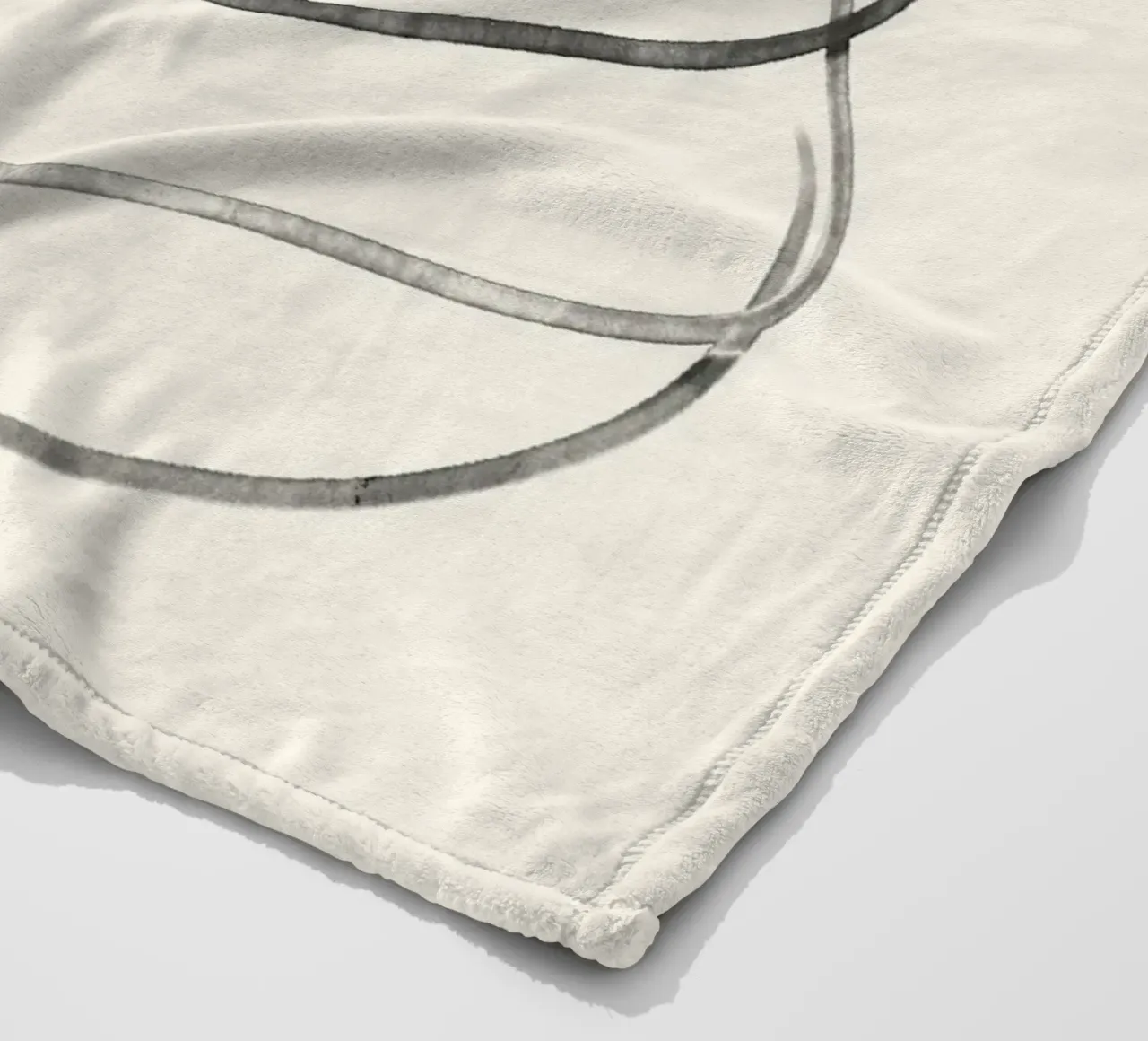 Trace fleece blanket by ThingDesign