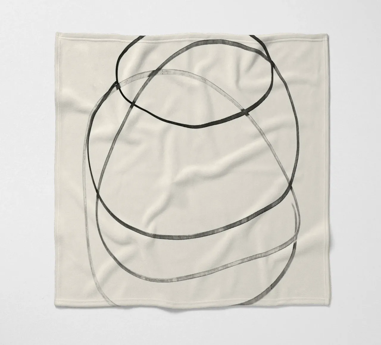 Trace fleece blanket by ThingDesign