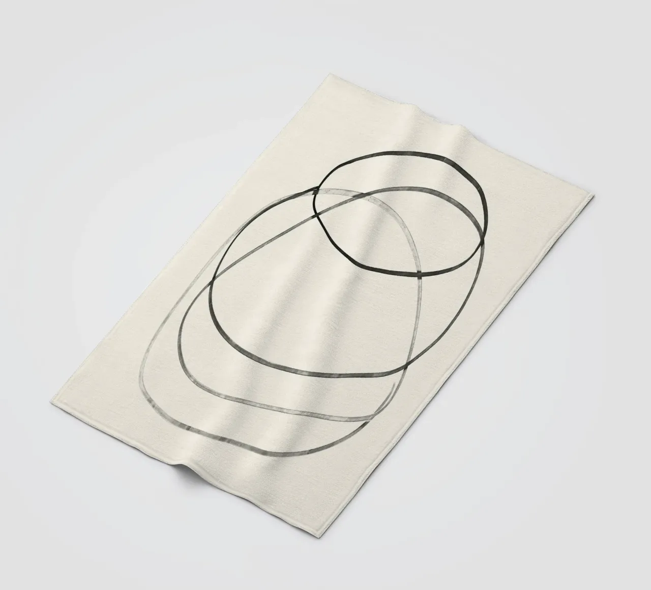 Trace fleece blanket by ThingDesign