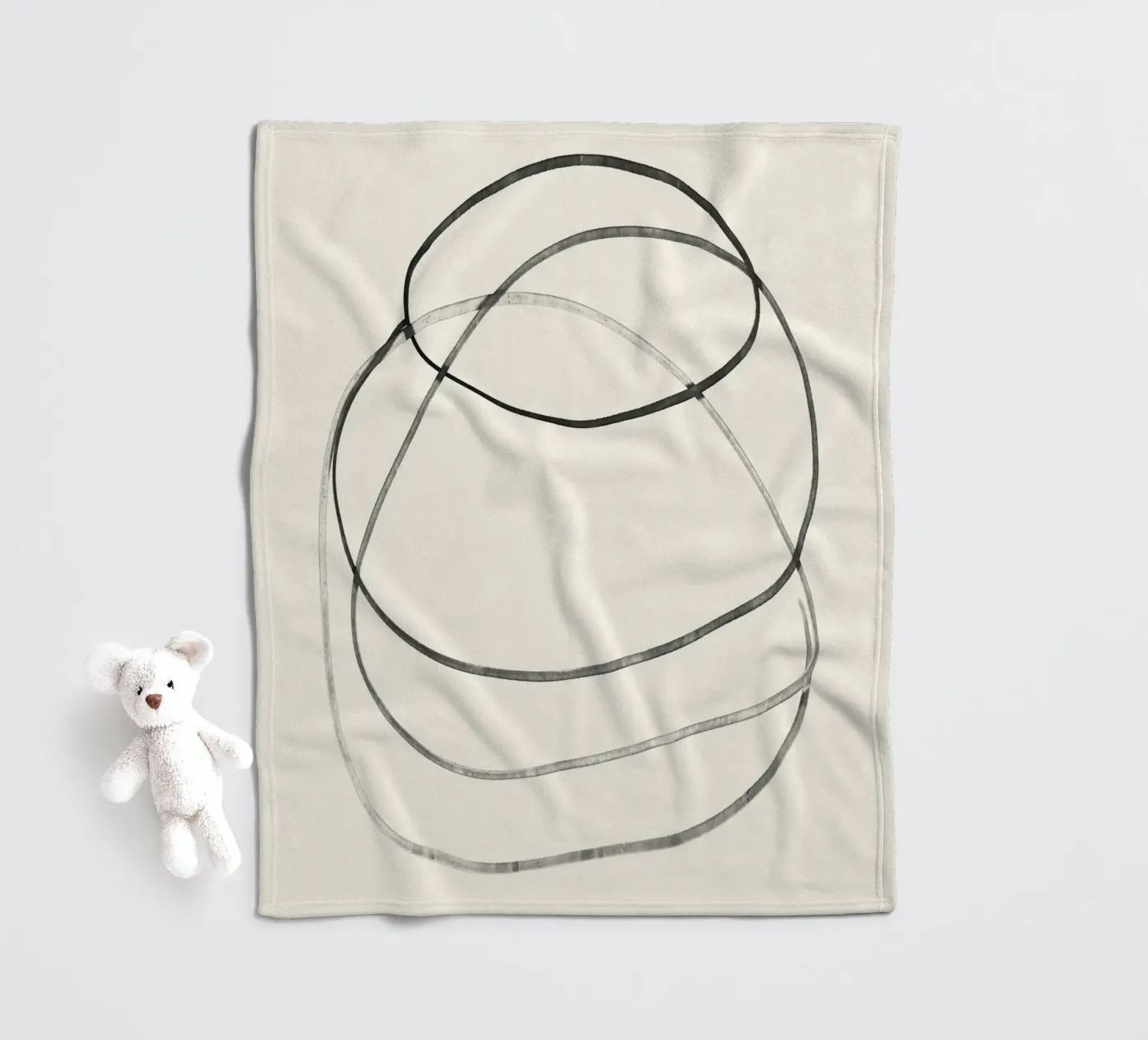 Spurensuche Fleecedecke von ThingDesign
