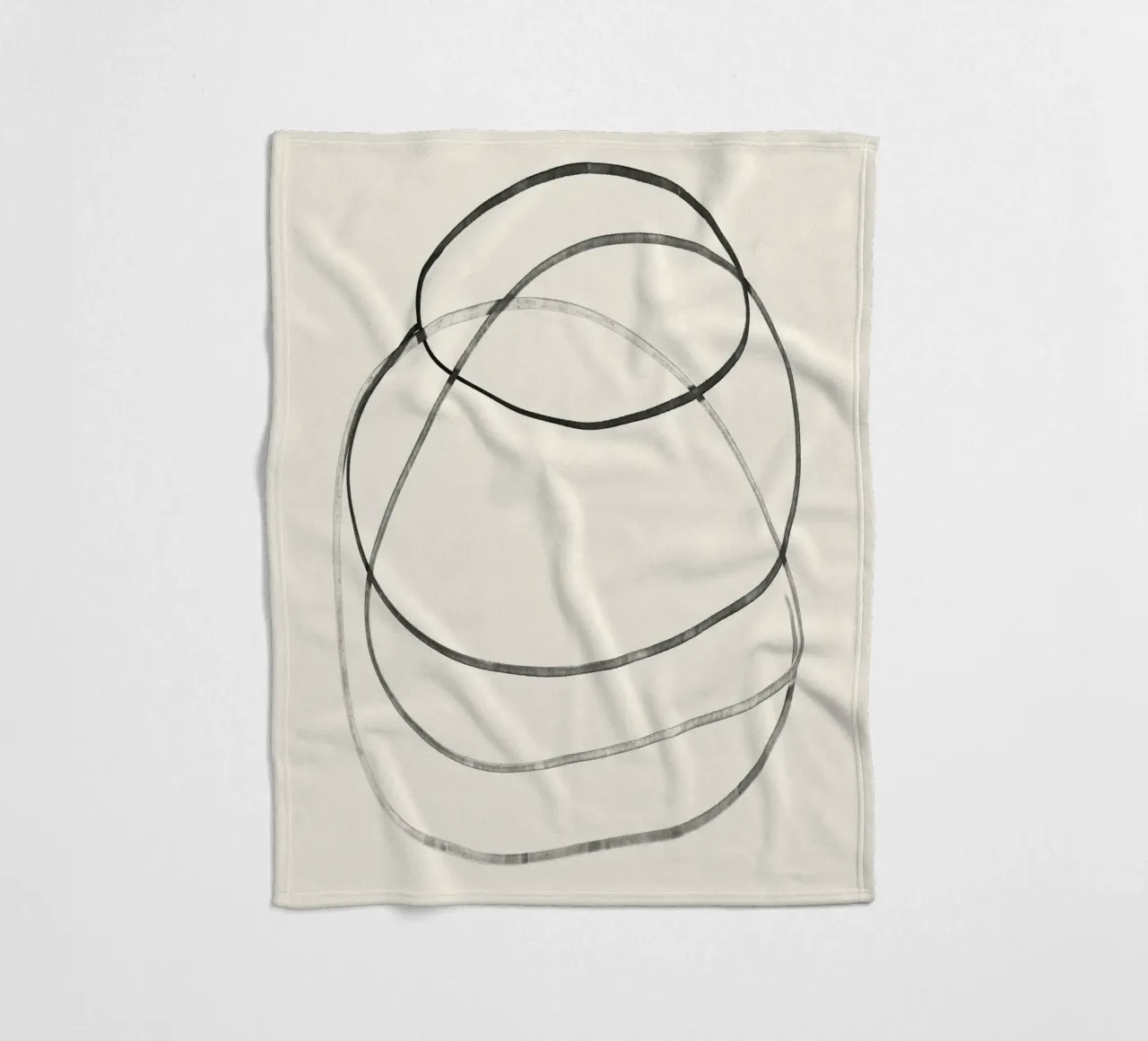 Trace fleece blanket by ThingDesign