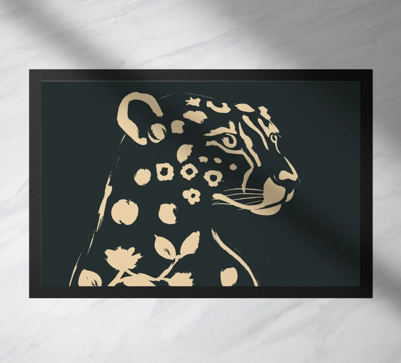 Wild Bloom doormat by ThingDesign
