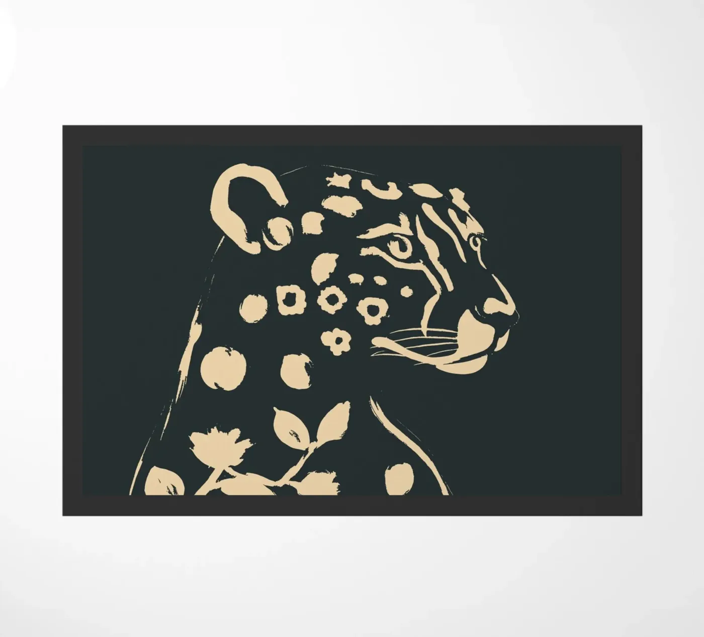 Wild Bloom doormat by ThingDesign