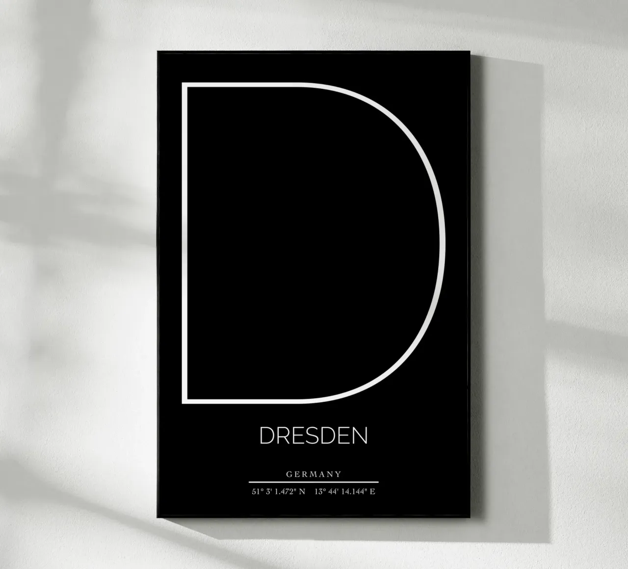 DRESDEN - black plexiglass da CityLights