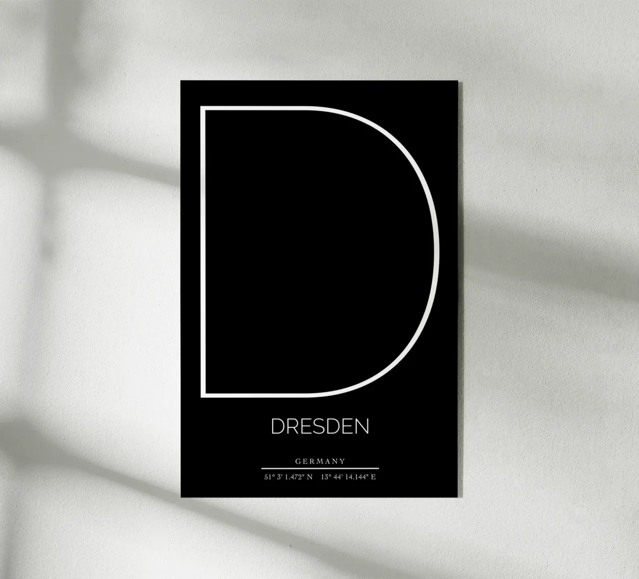 DRESDEN - black plexiglass da CityLights