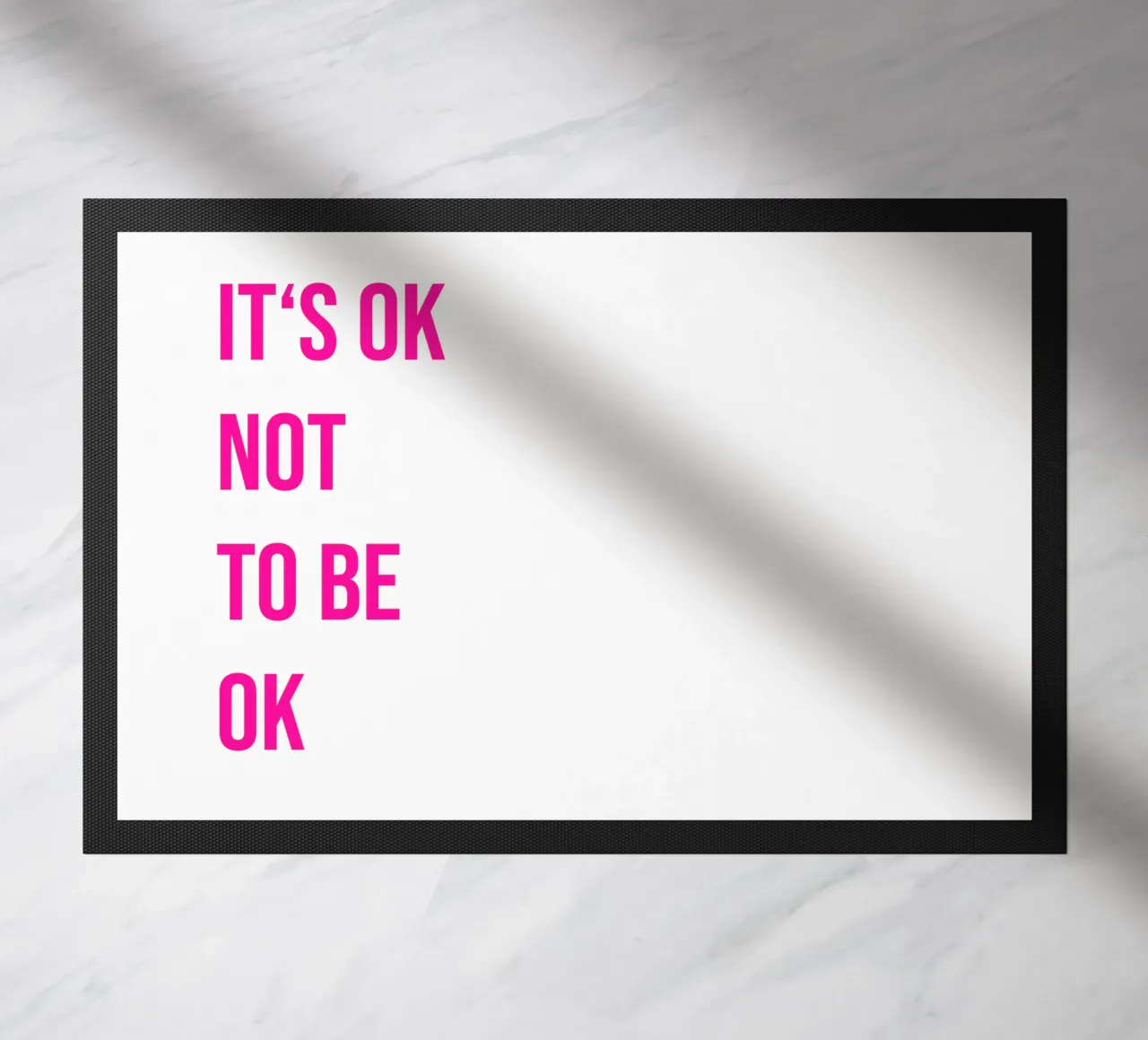 It‘s ok not to be ok (in 4 Farben erhältlich) zerbino da FRICKE DESIGN