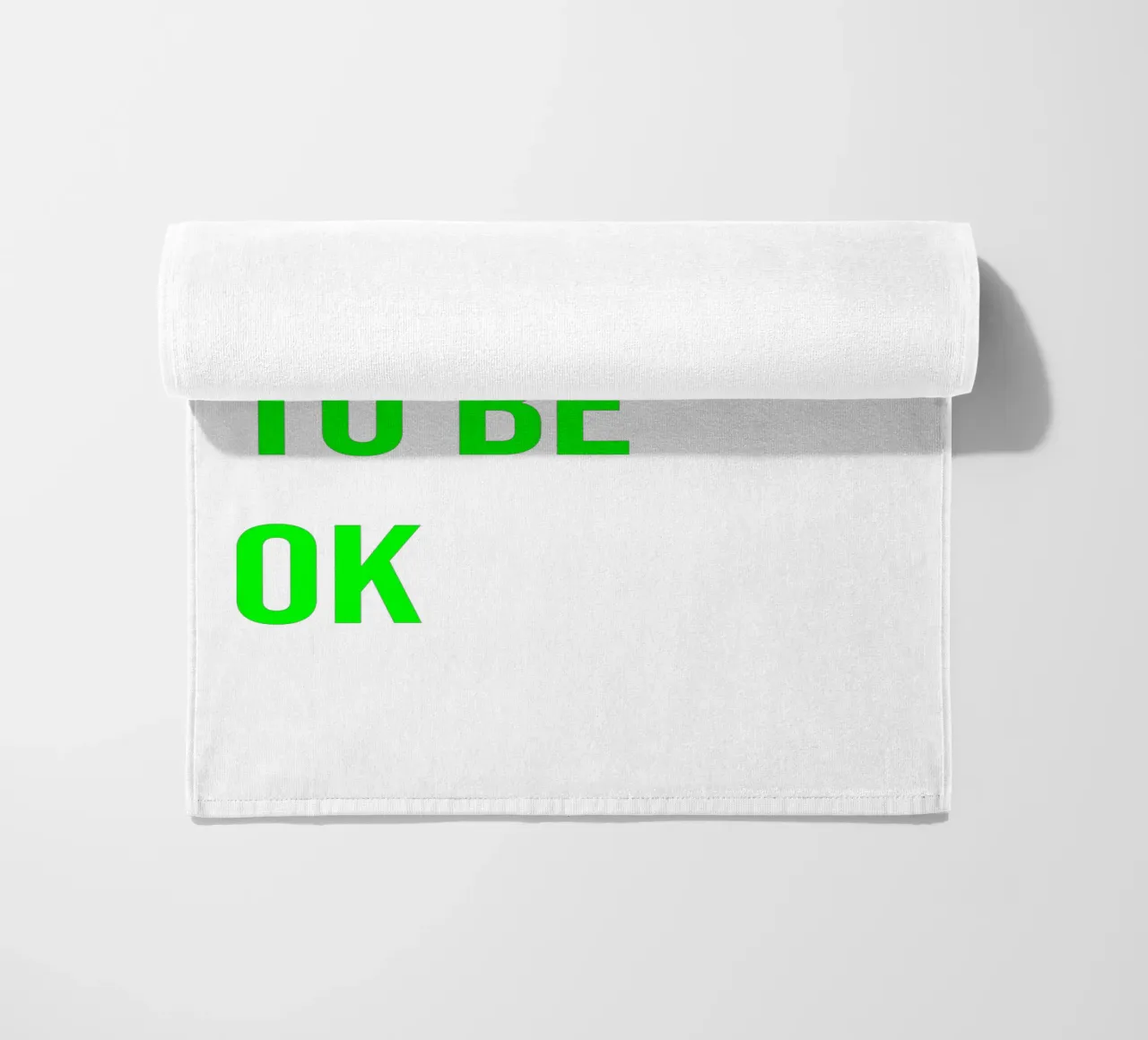 It‘s ok not to be ok (in 4 Farben erhältlich) telo mare da FRICKE DESIGN