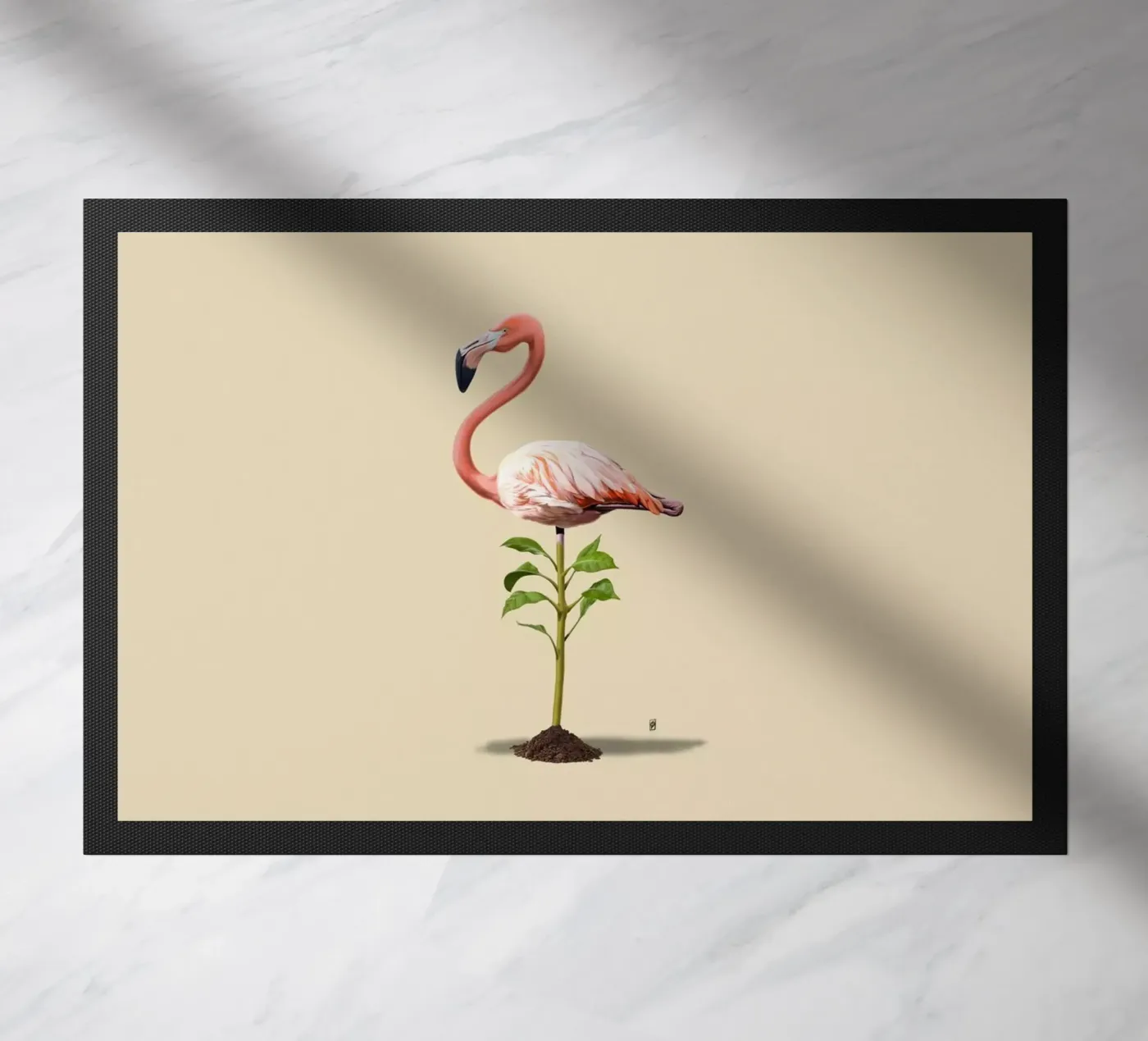 Planted (Colour) doormat by Rob Art | Illustration