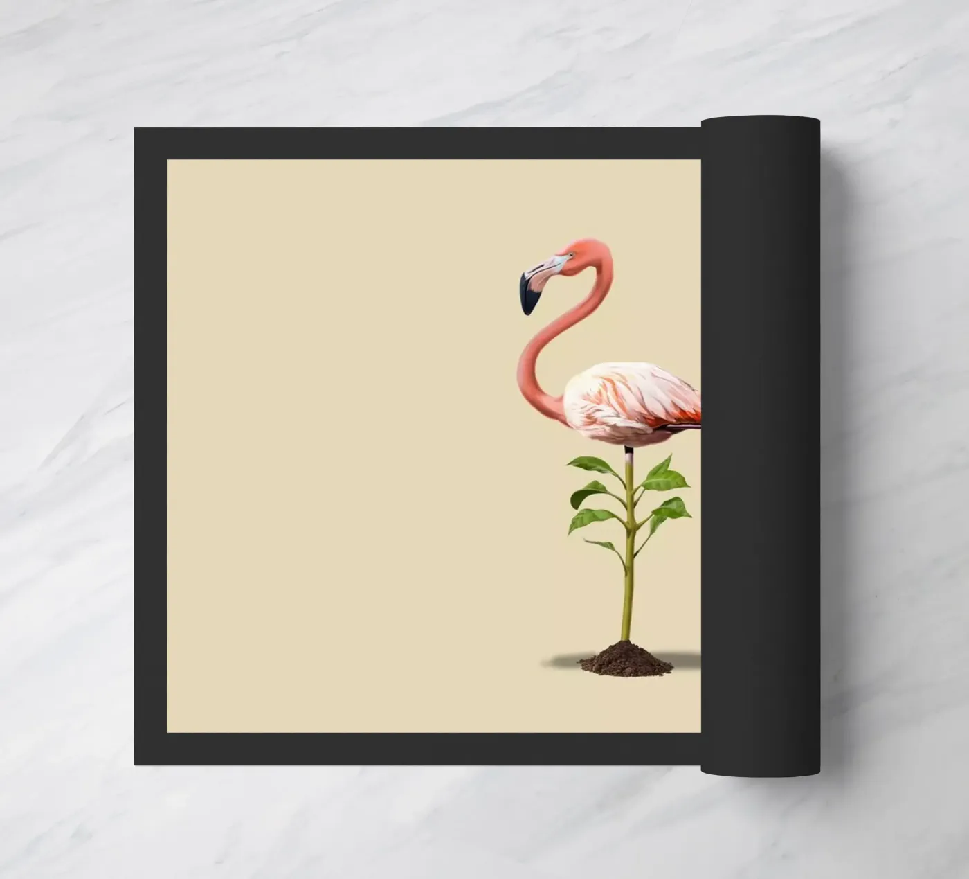 Planted (Colour) doormat by Rob Art | Illustration