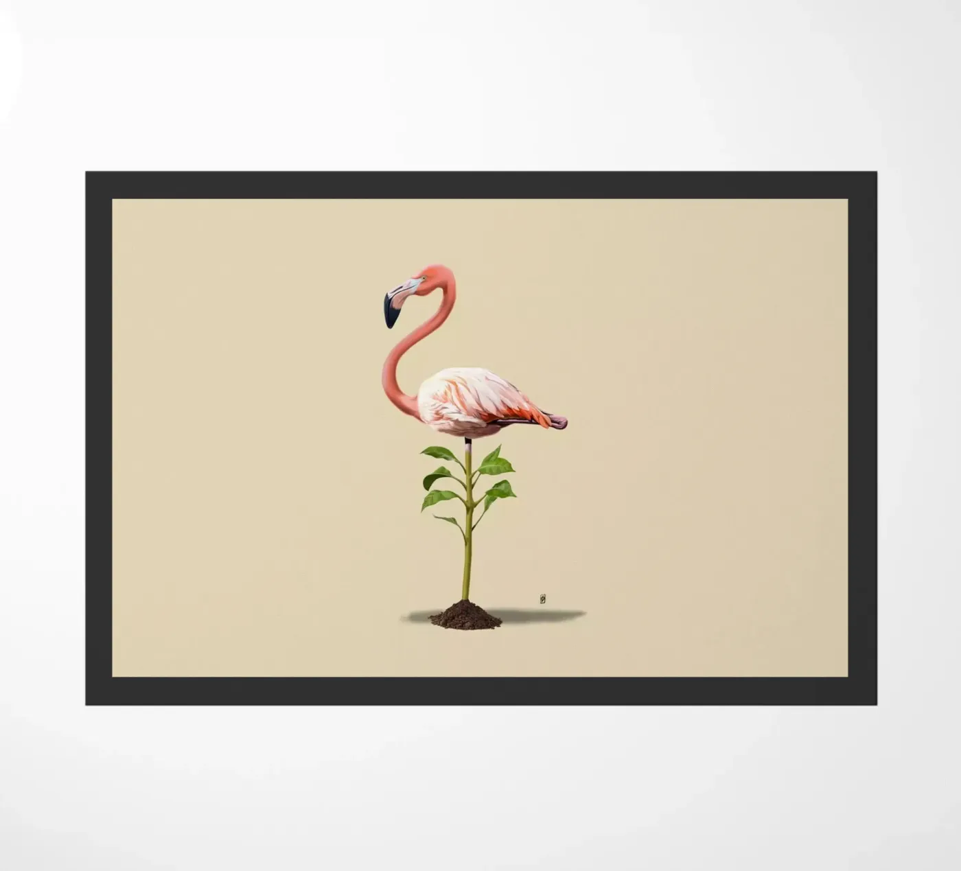 Planted (Colour) doormat by Rob Art | Illustration